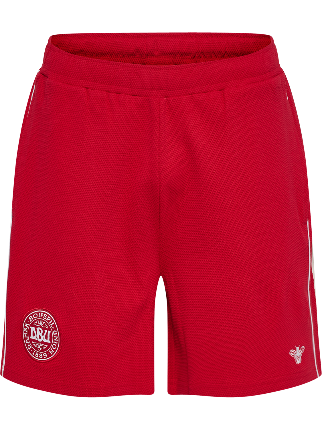 DBU 26 FAN KNITTED SHORTS, TANGO RED, packshot