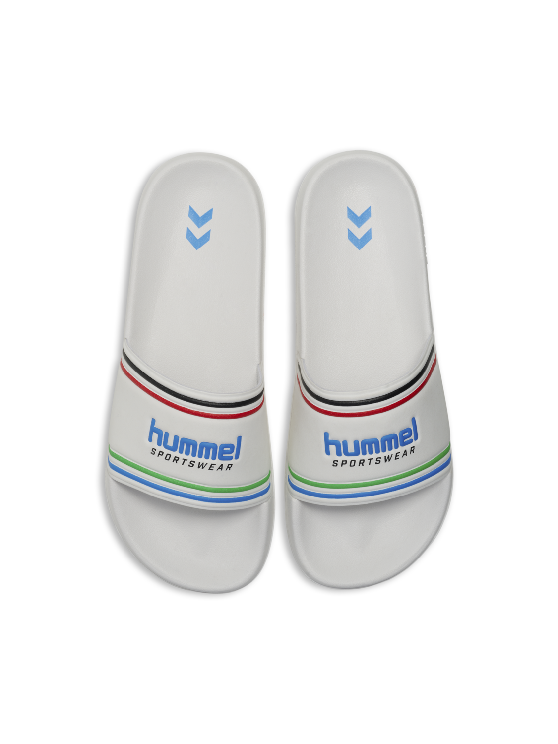 POOL SLIDE RT, WHITE/MULTICOLOR, packshot