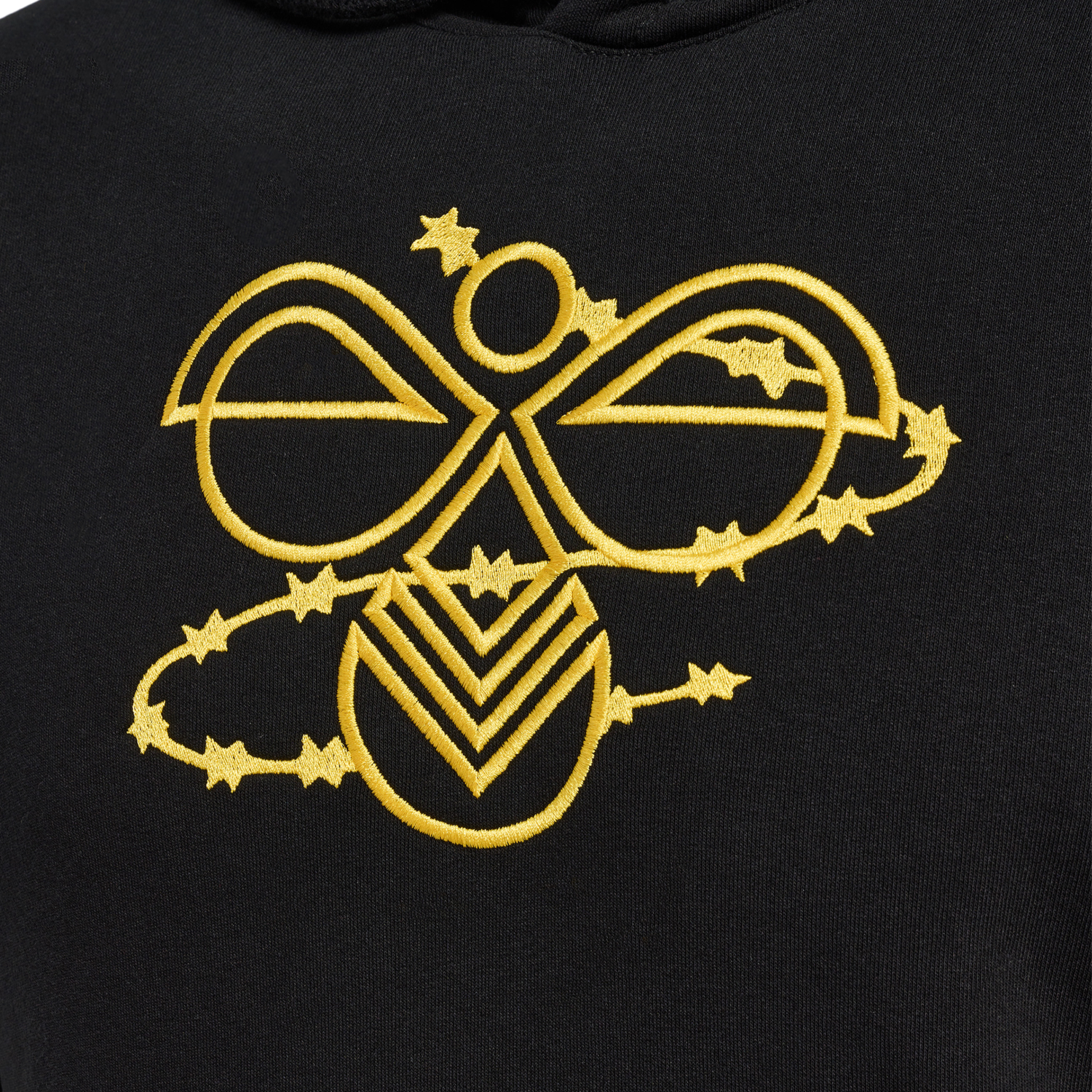 hmlAMNESTY HOODIE, BLACK, packshot