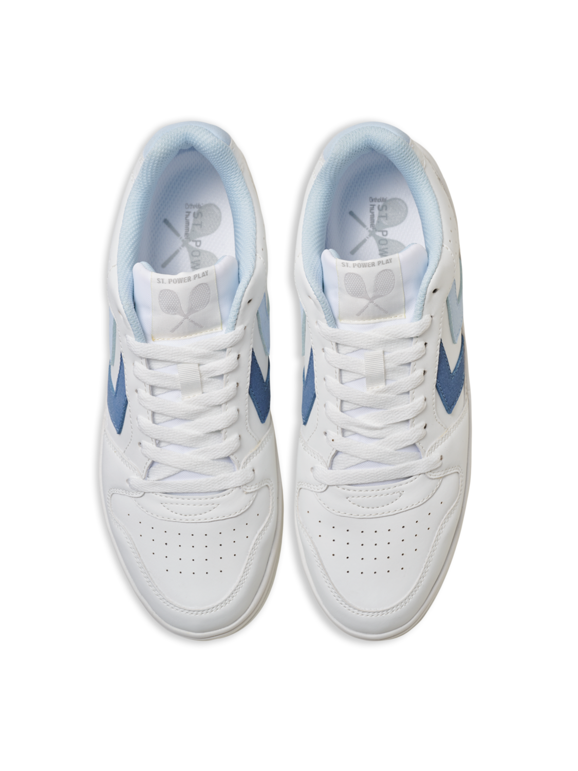 ST. POWER PLAY WMNS, WHITE/BALLAD BLUE, packshot