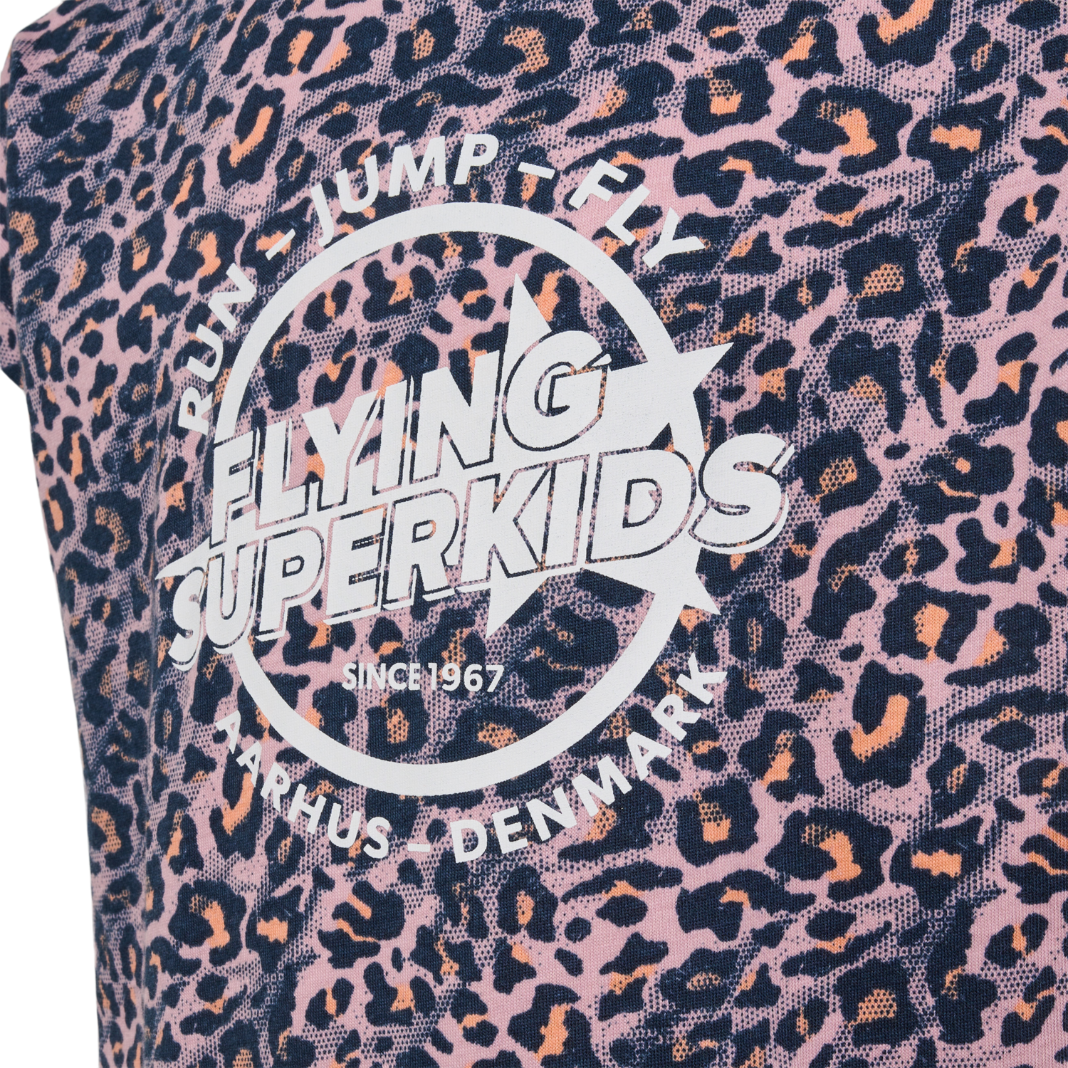 hmlFSK HOP T-SHIRT S/S, BLACK IRIS/ZEPHYR, packshot