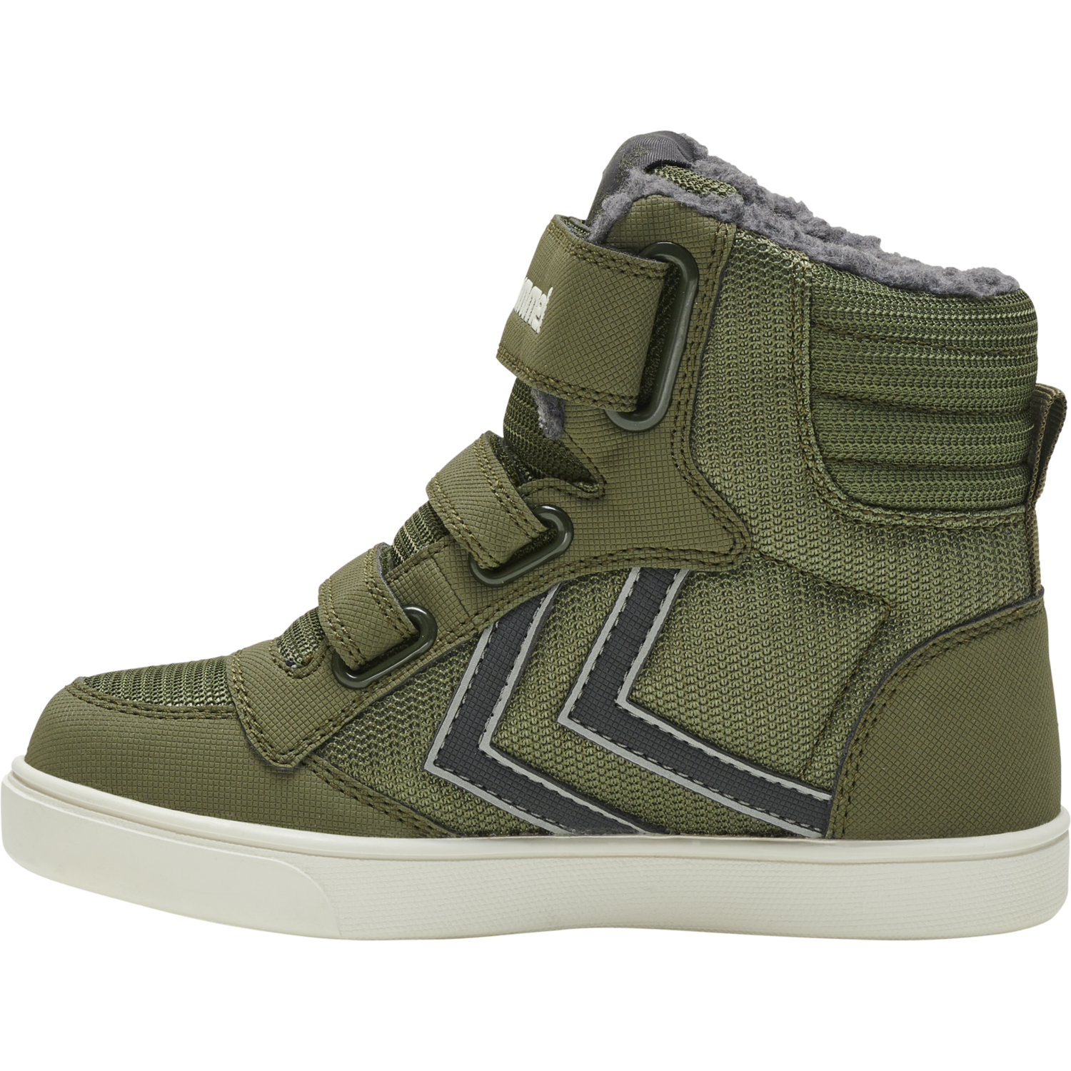 STADIL SUPER BOOT MID RECYCL TEX JR, DARK OLIVE, packshot