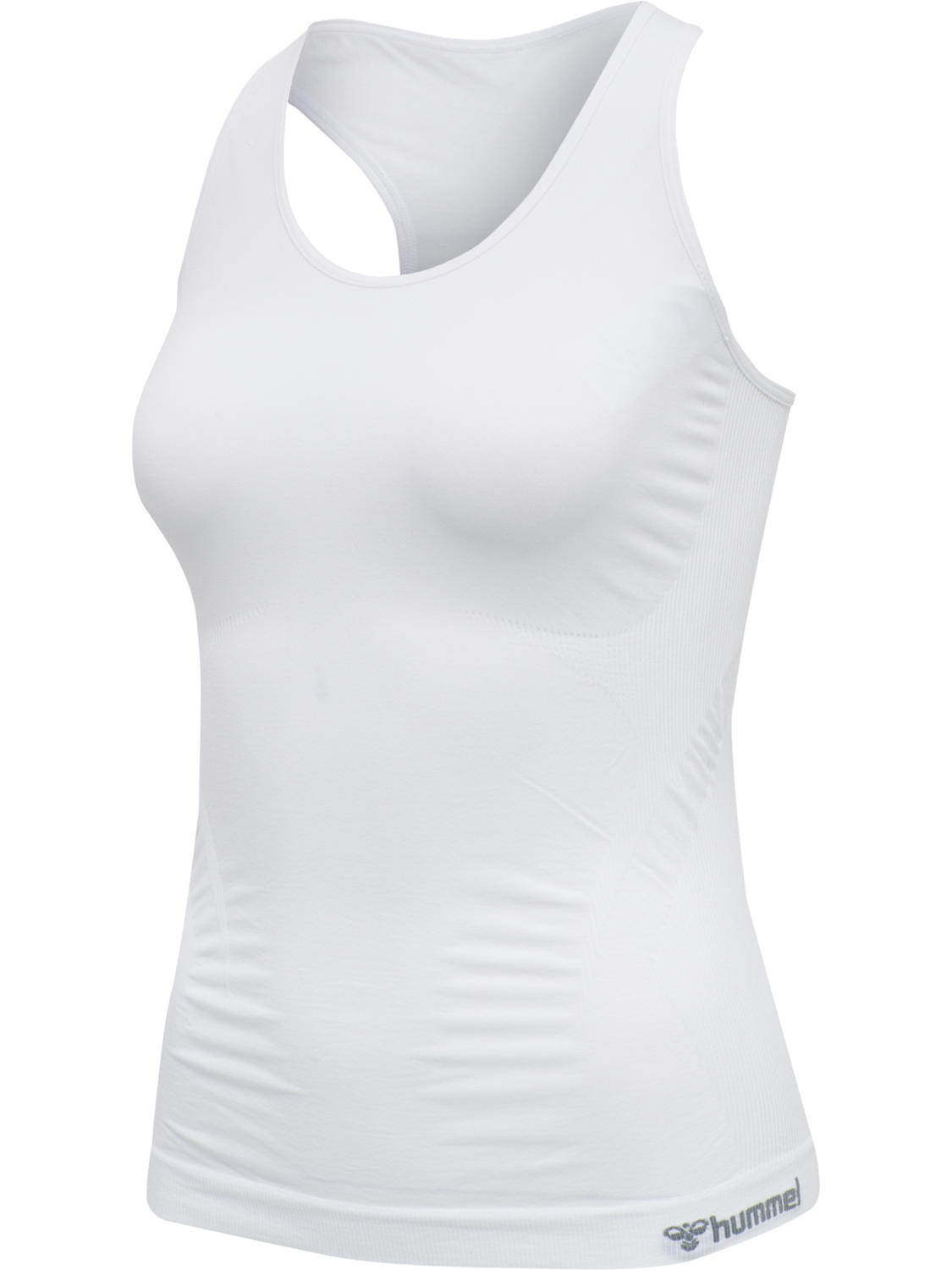 hmlTIF SEAMLESS TOP, WHITE, packshot