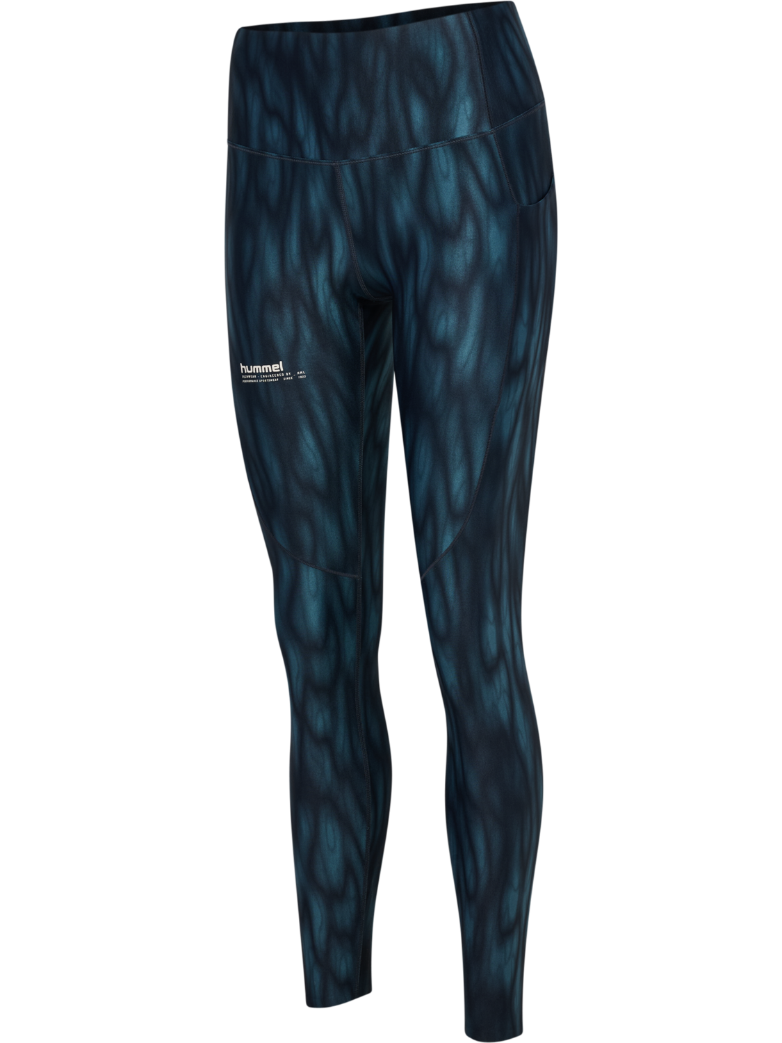 hmlHIIT AOP INTENSITY HW TIGHTS, STARGAZER, packshot