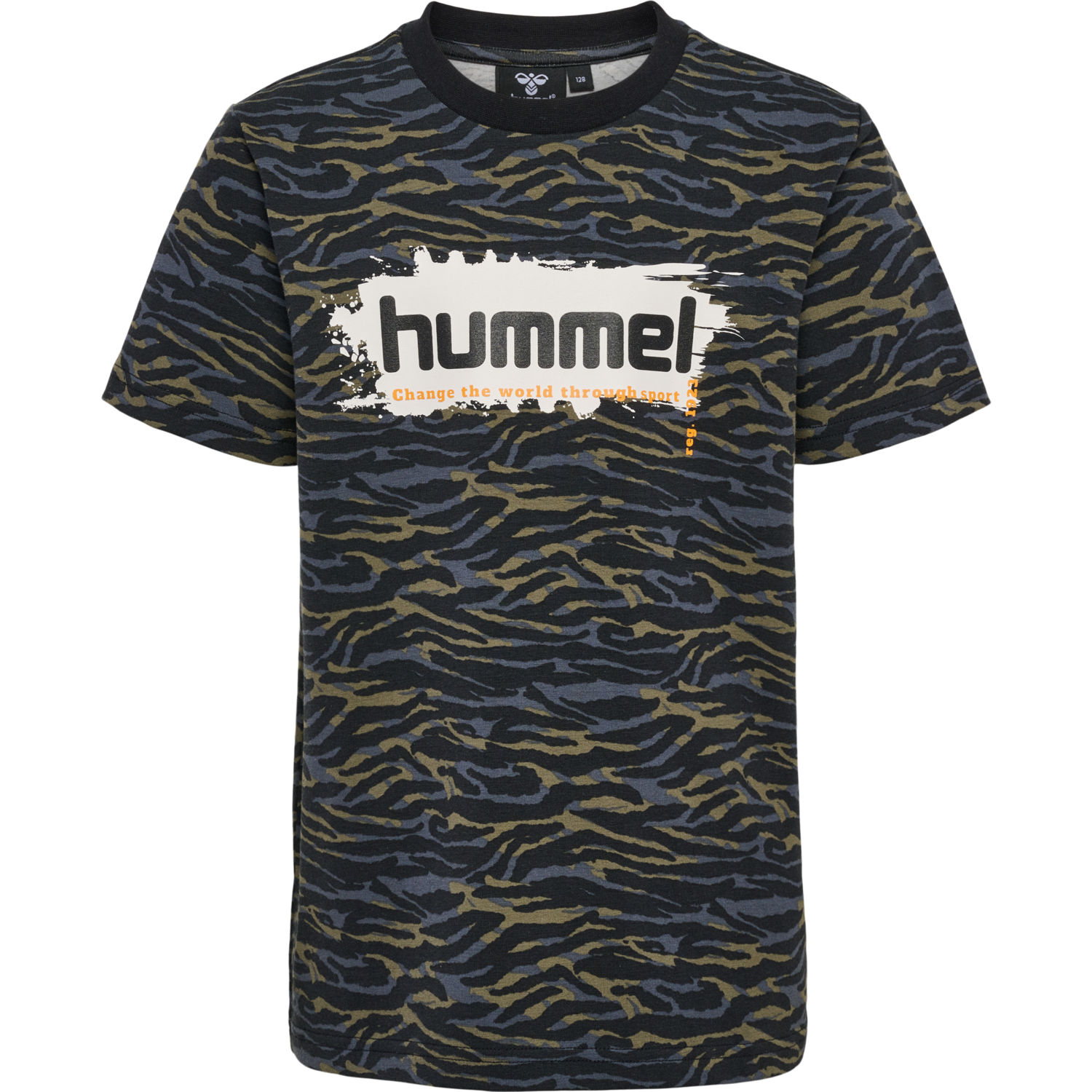 hmlEMRE T/SHIRT S/S, BLACK, packshot