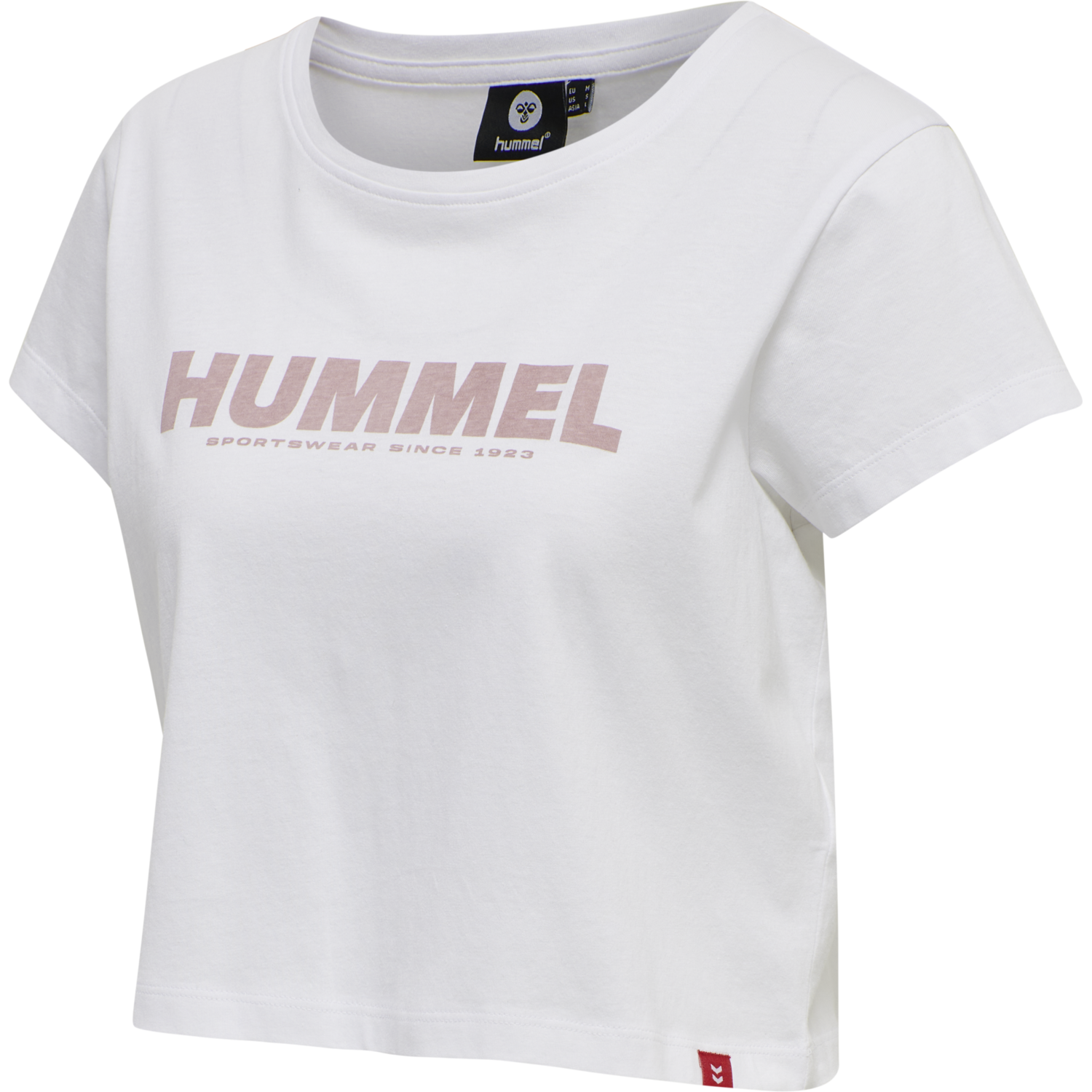 hmlLEGACY WOMAN CROPPED T-SHIRT, 9001, packshot