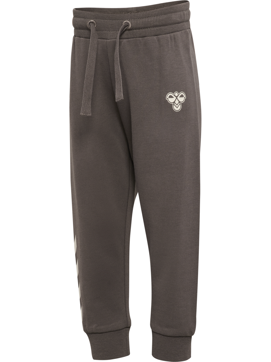 hmlMINI REG LOGO PANTS, DARK GULL GRAY, packshot