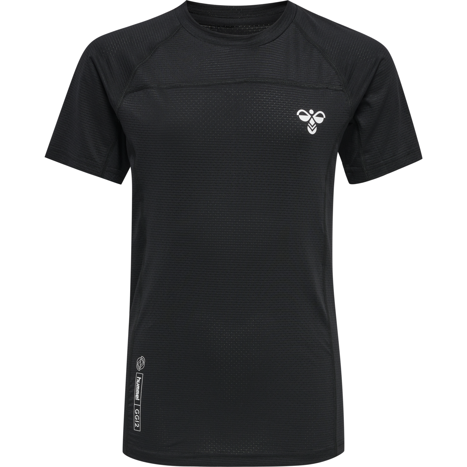 hmlGG12 TRAINING TEE KIDS, BLACK, packshot