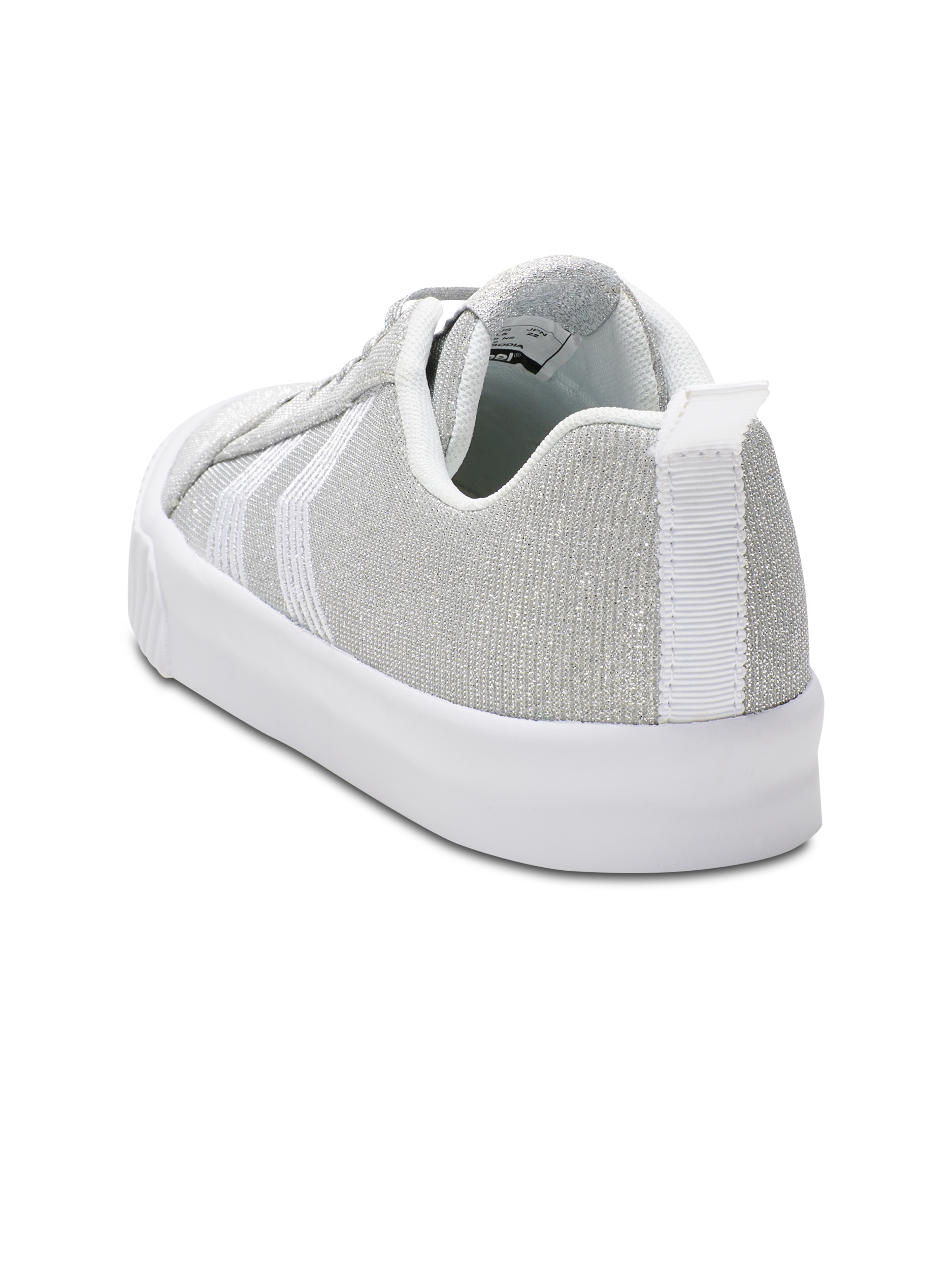 BASE COURT GLITTER JR , SILVER, packshot