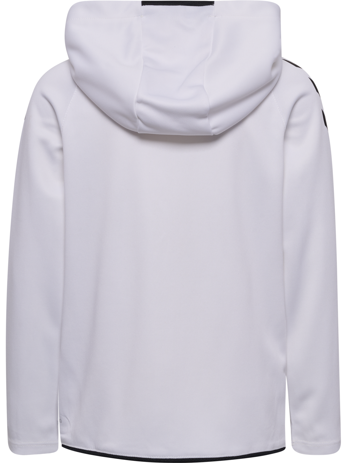 hmlCORE 2.0 ZIP HOODIE KIDS, WHITE/BLACK, packshot