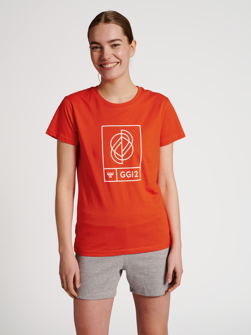 hmlGG12 T-SHIRT S/S WOMAN, 3121, model