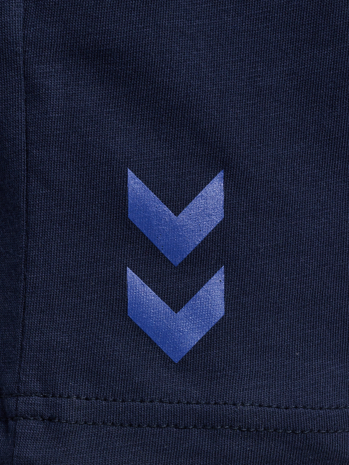 hmlCOURT COTTON T-SHIRT S/S, MARINE, packshot