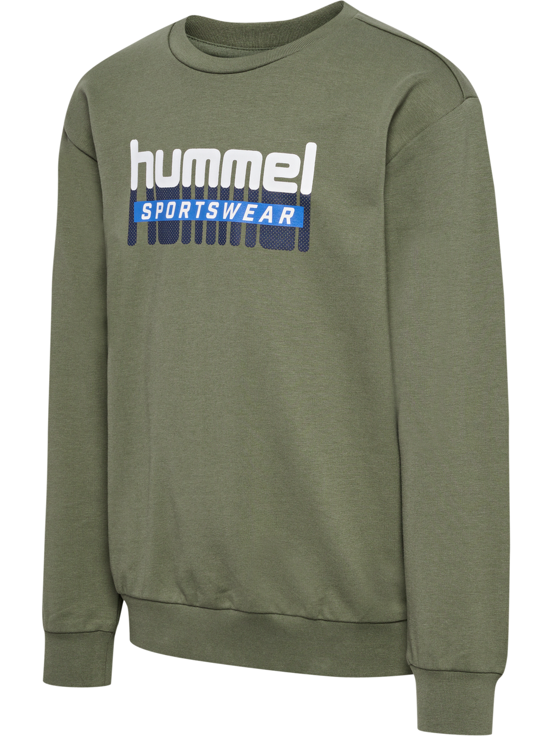 hmlTUKAS SWEATSHIRT, DUSTY OLIVE, packshot