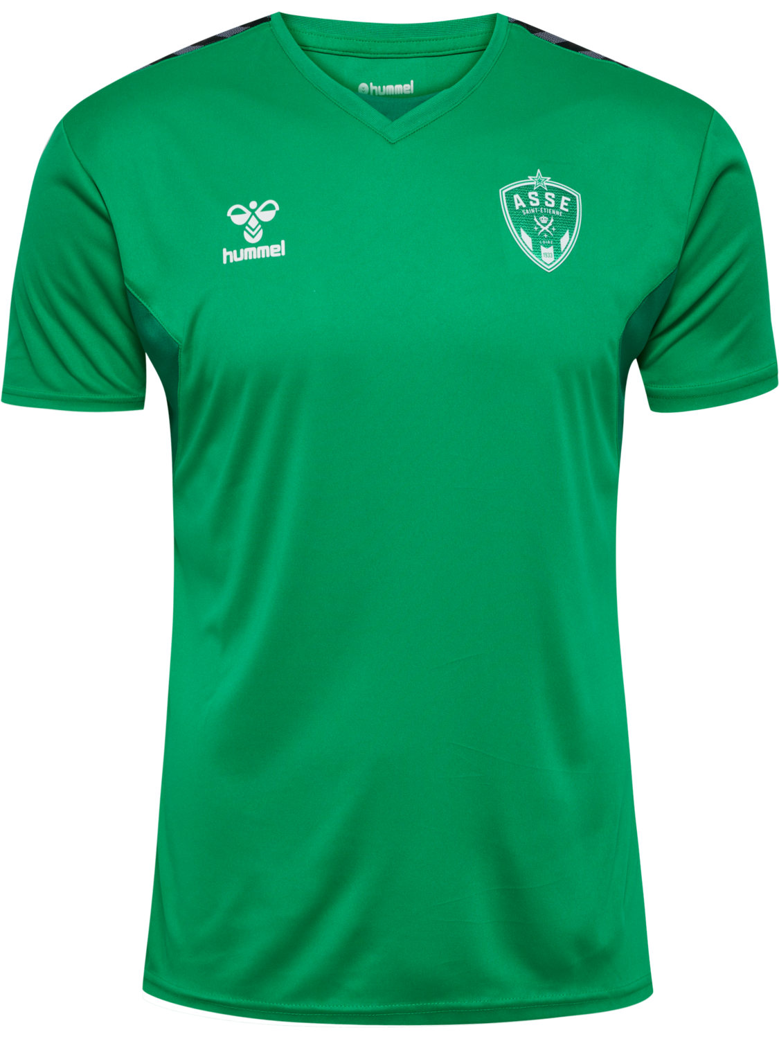 ASSE 23/24 TR PL JERSEY S/S, BRIGHT GREEN, packshot