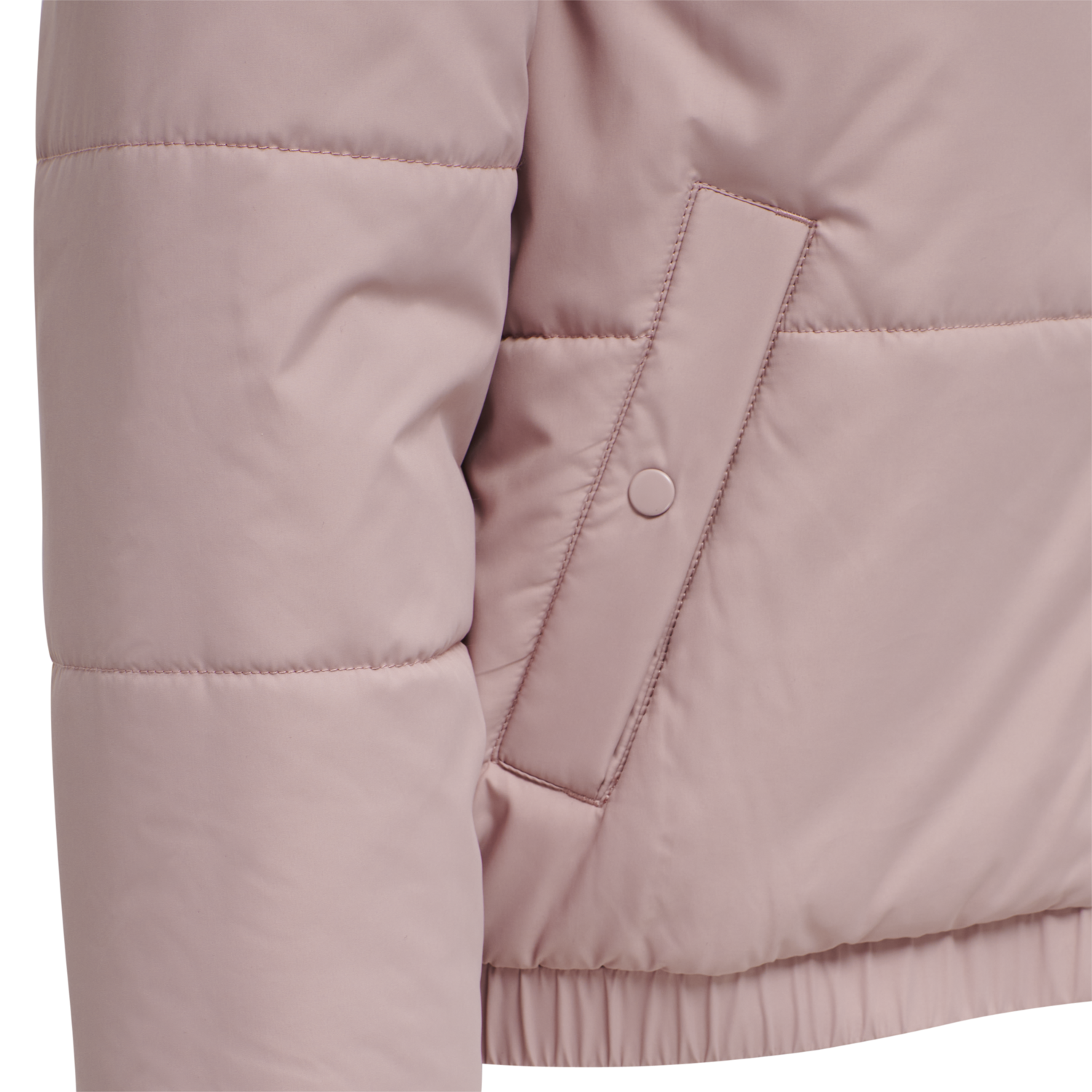 hmlSUKI PUFF JACKET, WOODROSE, packshot