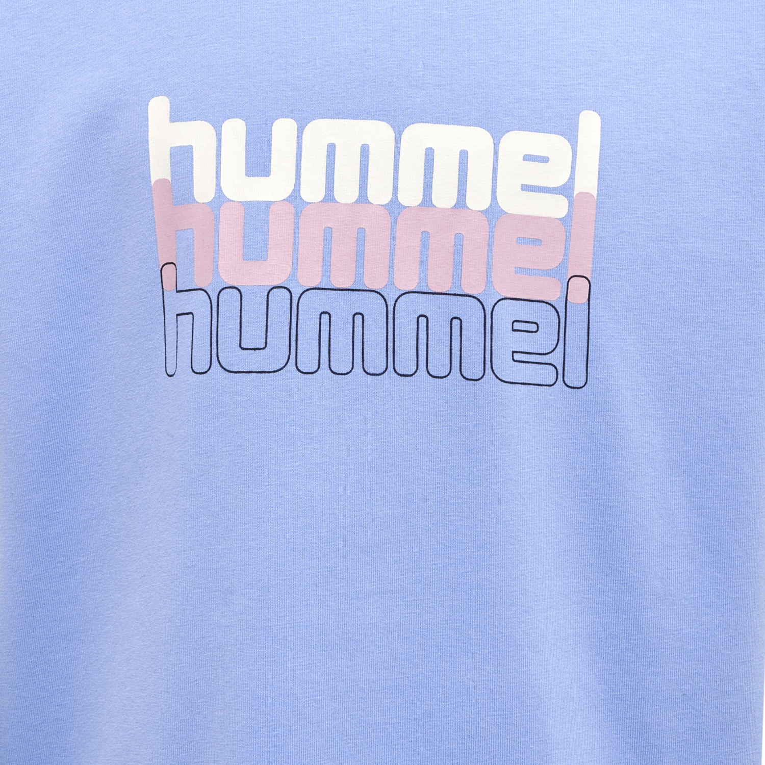 hmlCLOUD LOOSE T-SHIRT S/S, BEL AIR BLUE, packshot
