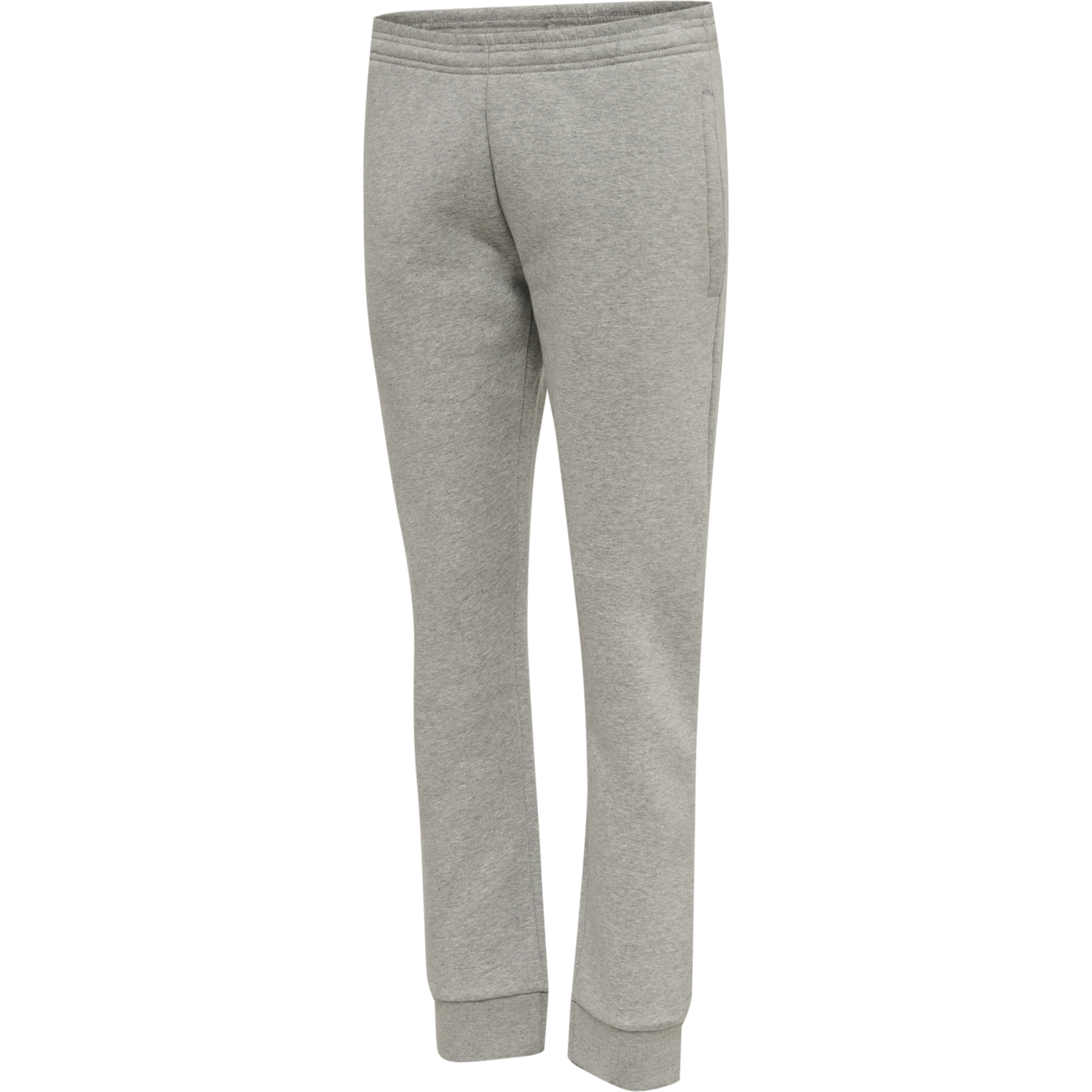 hmlRED BASIC SWEAT PANTS WOMAN, GREY MELANGE, packshot