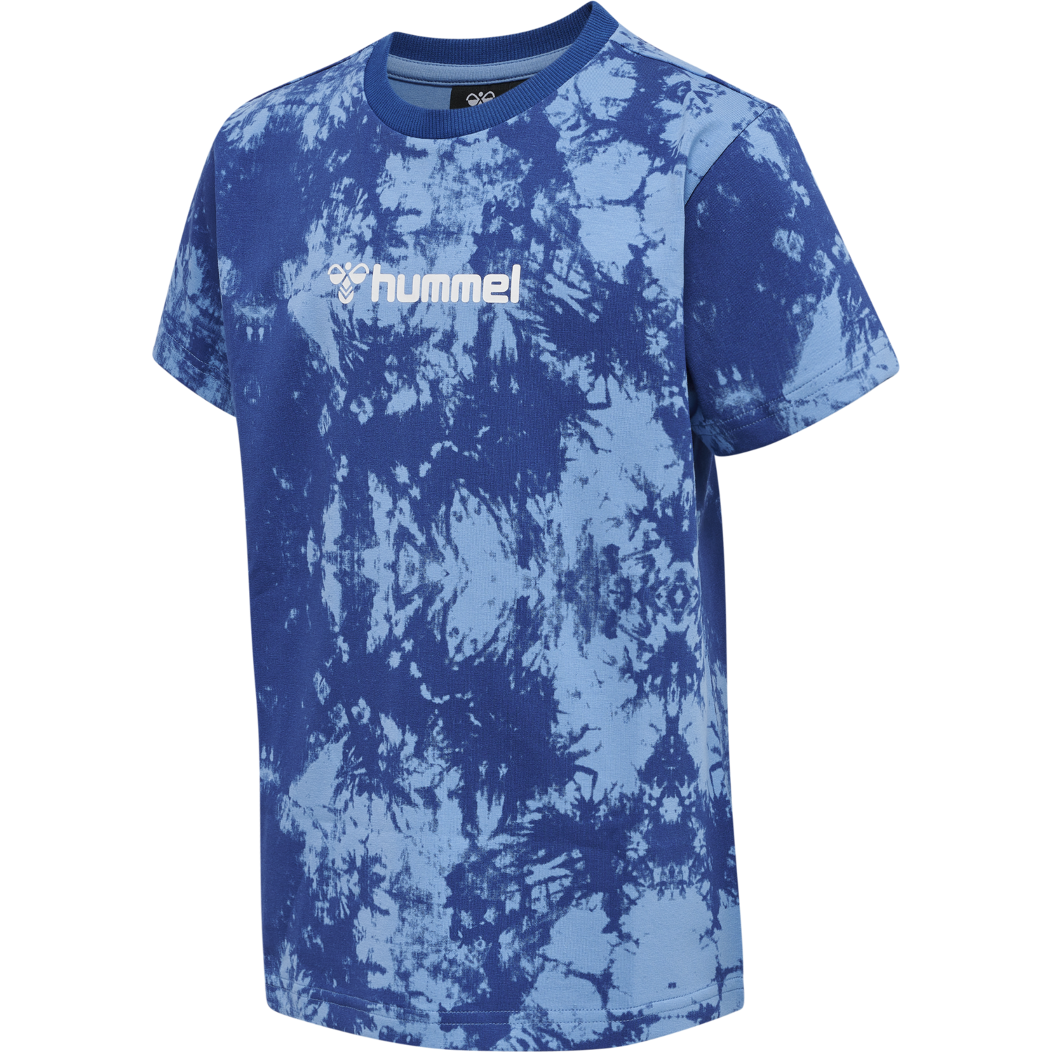 hmlBAY T-SHIRT S/S, BLUE QUARTZ, packshot