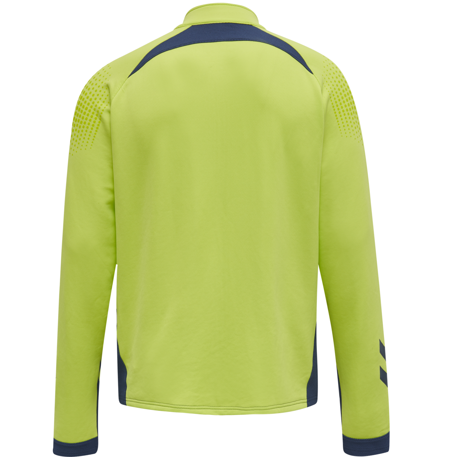 hmlLEAD POLY ZIP JACKET, LIME PUNCH, packshot