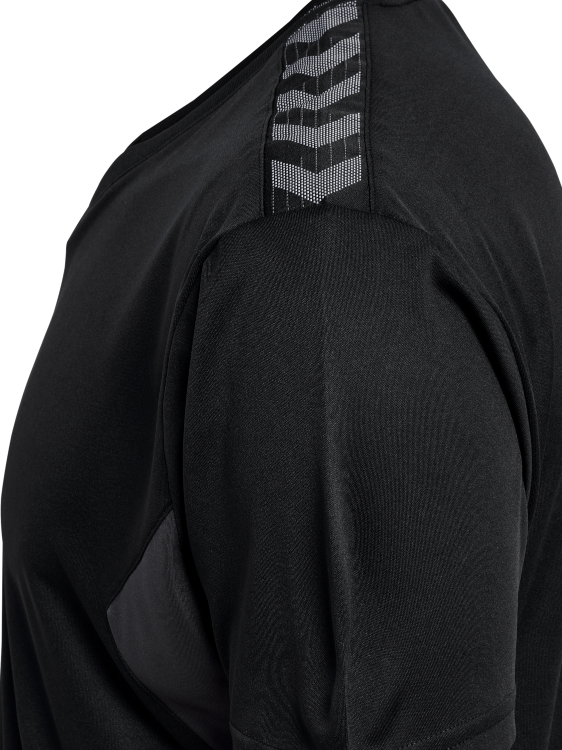 hmlAUTHENTIC PL JERSEY S/S, BLACK, packshot