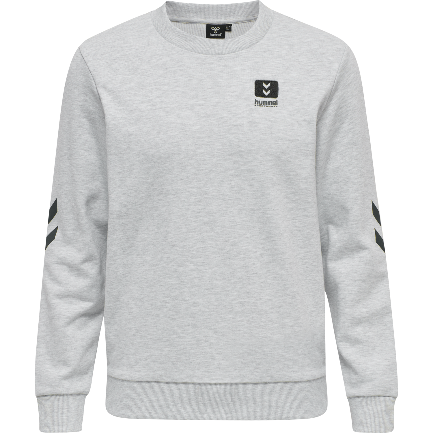 hmlLGC LIAM SWEATSHIRT, LIGHT GREY MELANGE, packshot