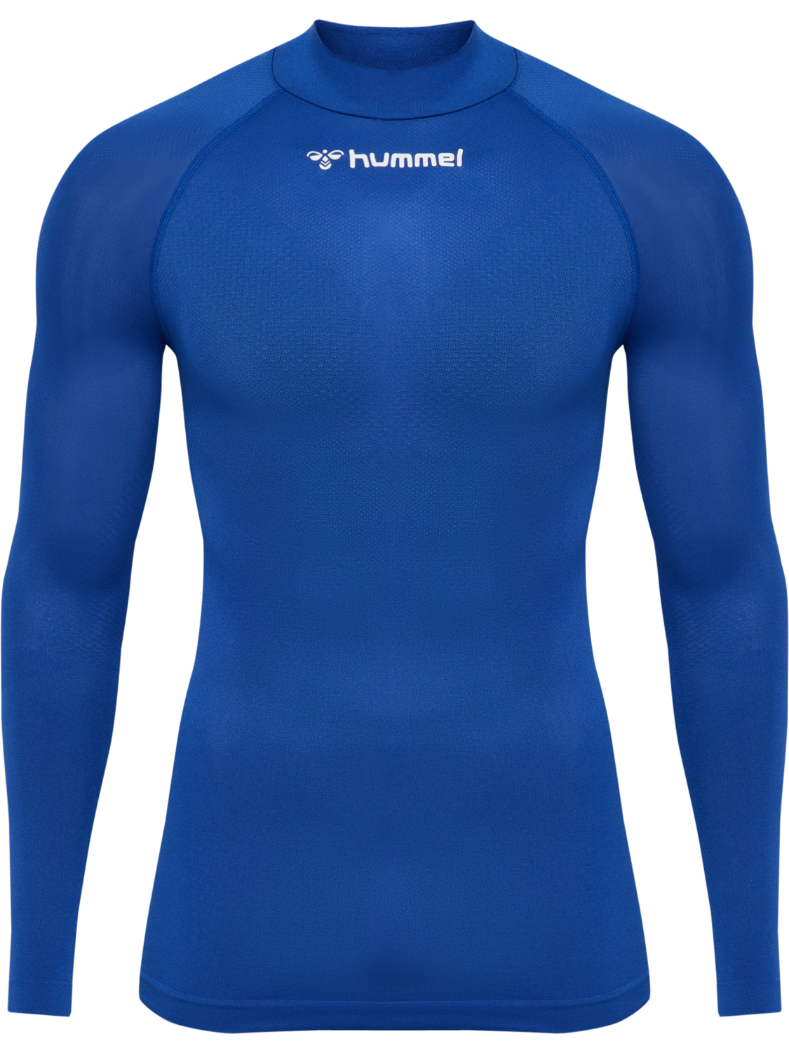 hmlBL COMFORT 2.0 MOCKNECK TEE L/S, TRUE BLUE, packshot