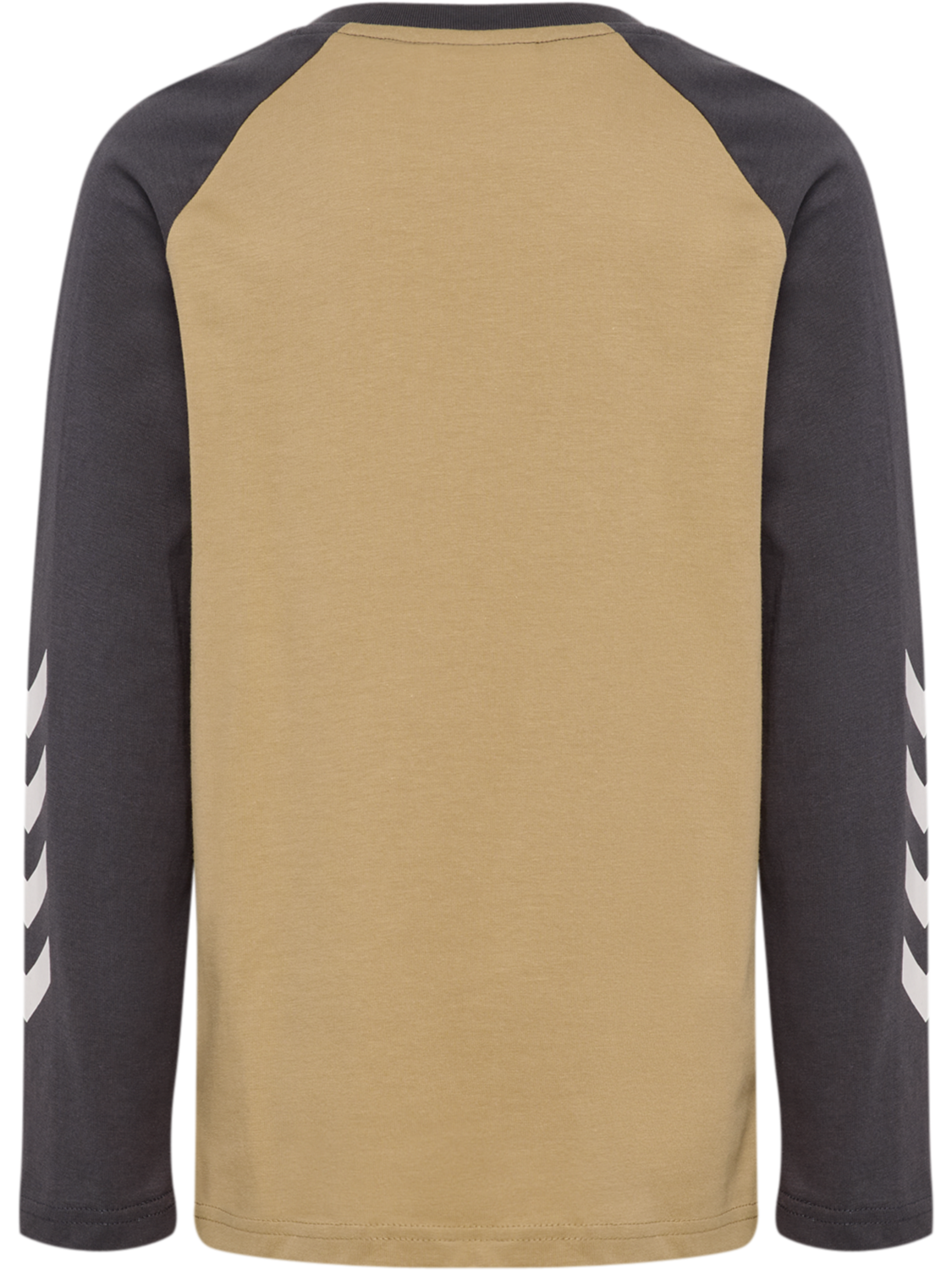 hmlJR LOGO T-SHIRT L/S, CORNSTALK, packshot