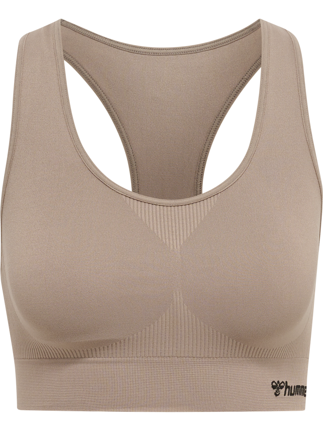 hmlTIF SEAMLESS SPORTS TOP, DRIFTWOOD, packshot