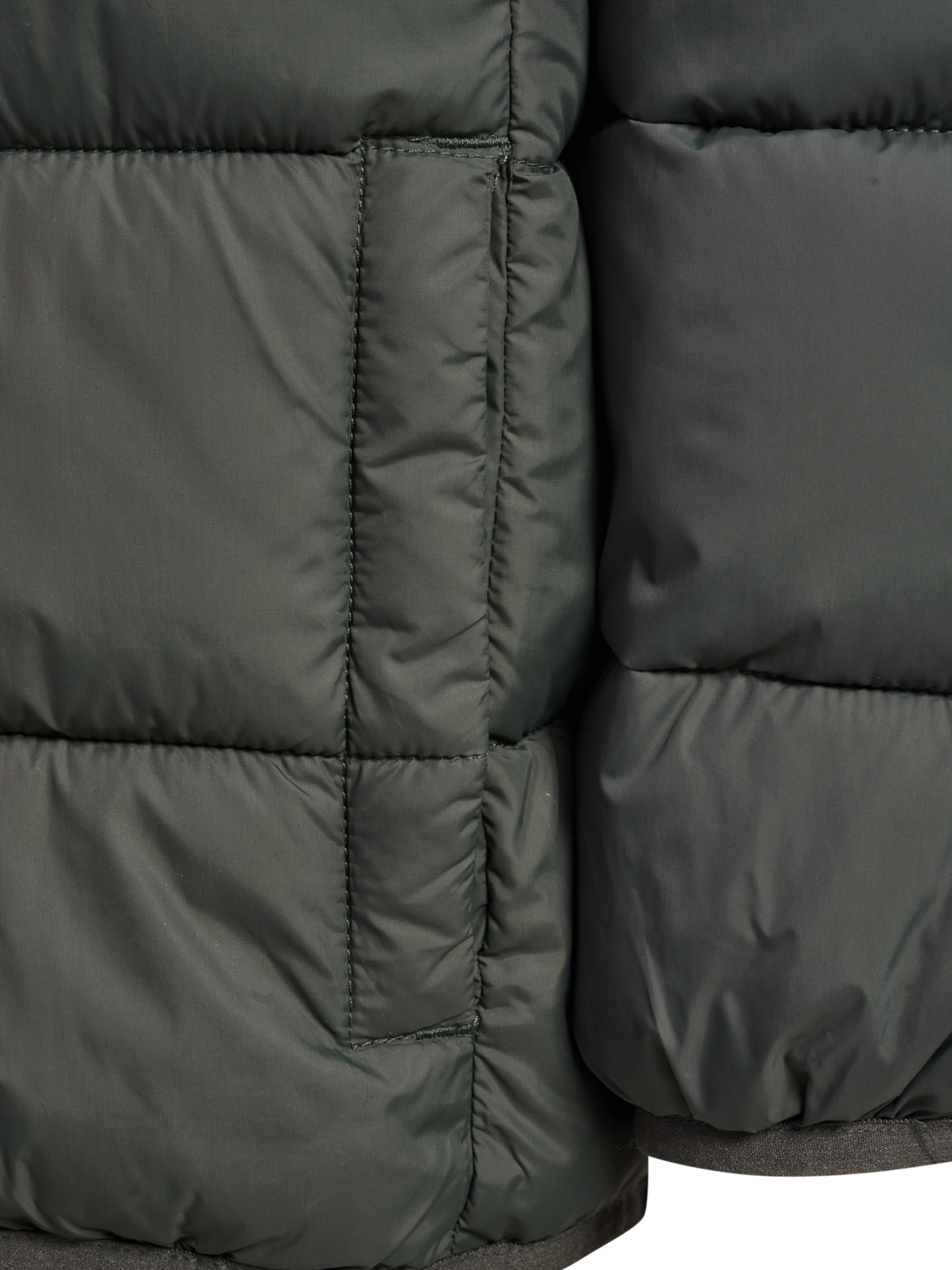 hmlJR LIGHTWEIGHT PUFFER JACKET, CASTOR GRAY, packshot