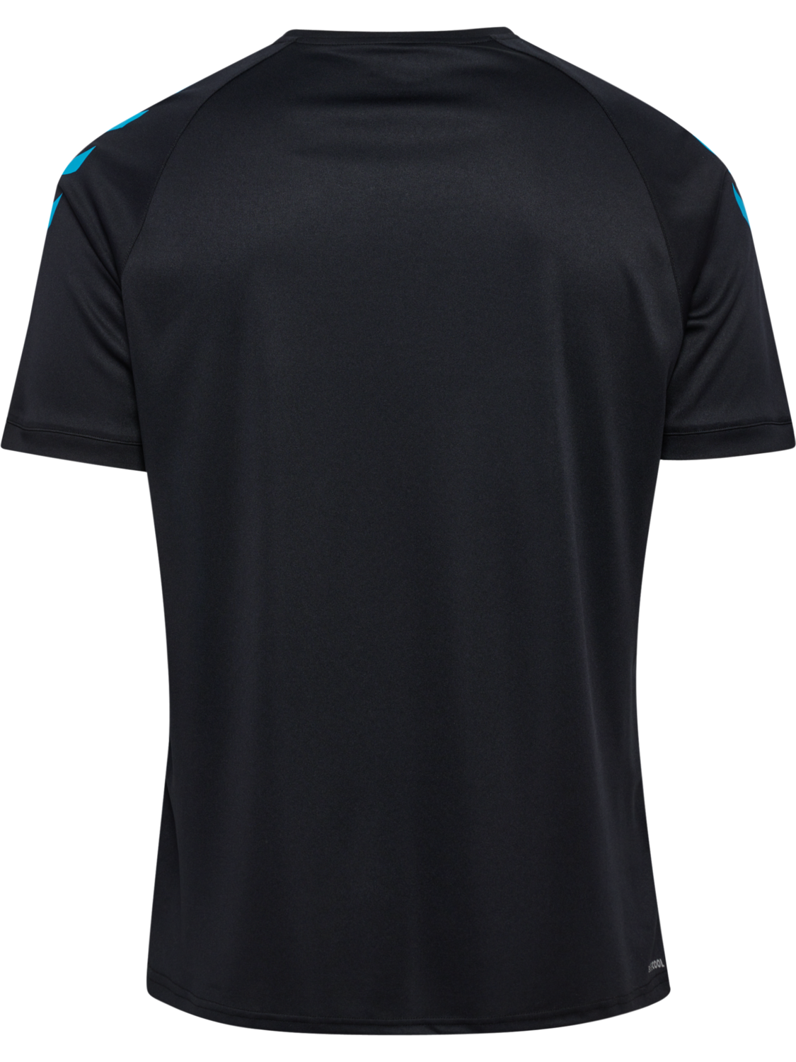 hmlGRAPHIC UNIVERSE JERSEY S/S, BLACK/NEON BLUE, packshot