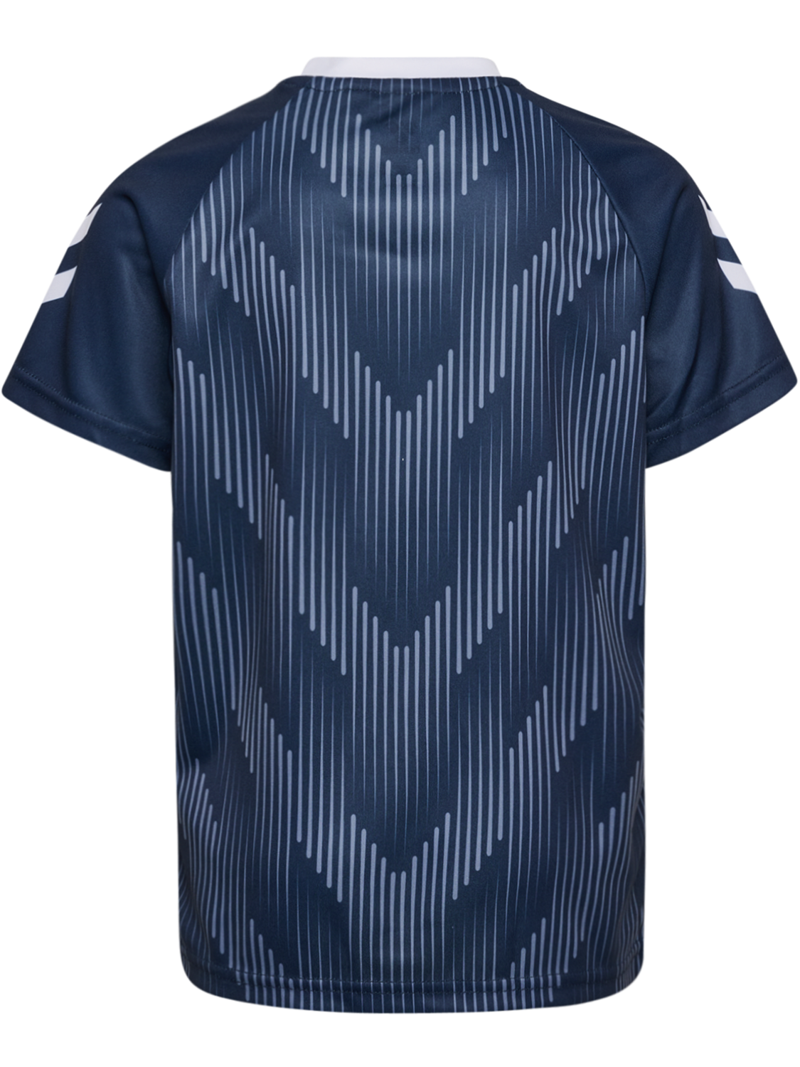 hmlJR REG SOCCER 12 T-SHIRT SS, DRESS BLUES, packshot