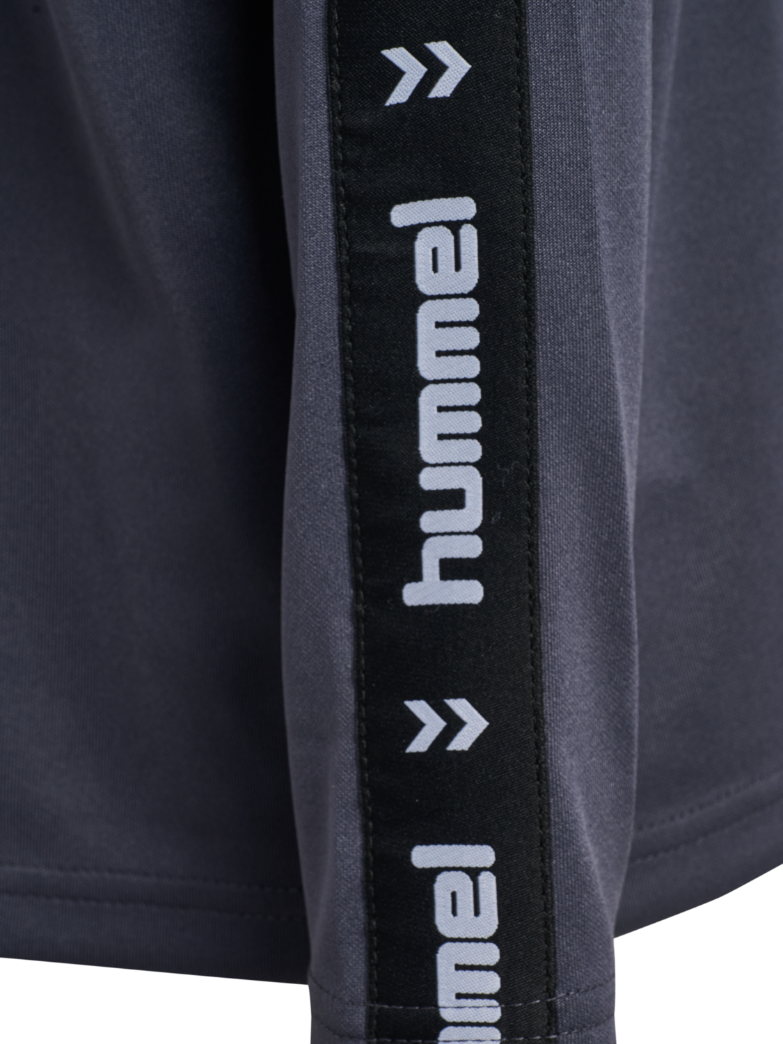 hmlJR GOAL TAPE HALFZIP, EBONY, packshot
