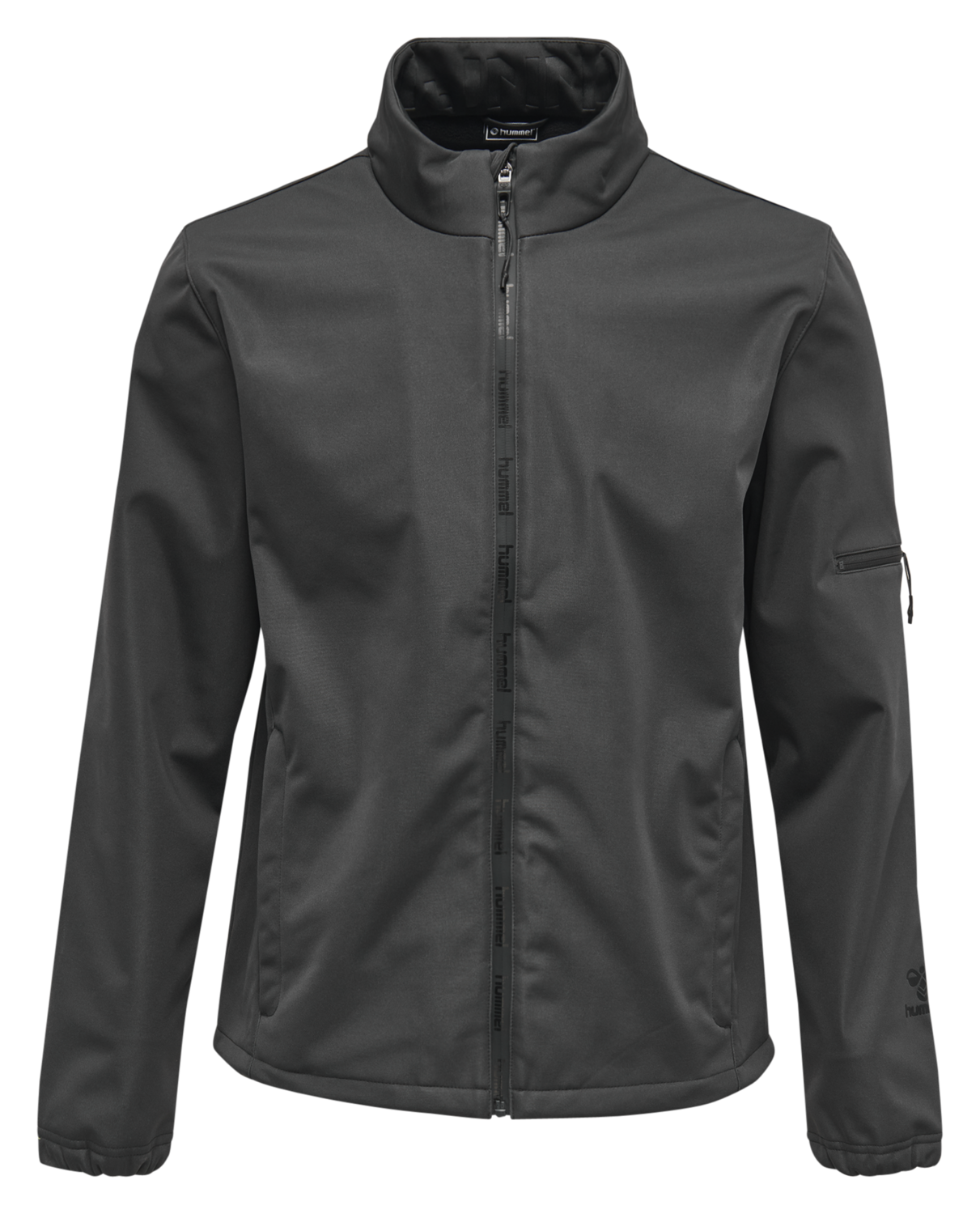 hmlNORTH SOFTSHELL JACKET, ASPHALT, packshot