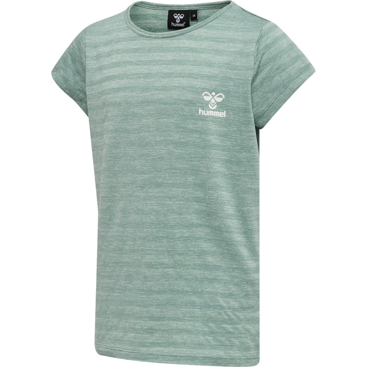 hmlSUTKIN T-SHIRT S/S, MINERAL BLUE, packshot