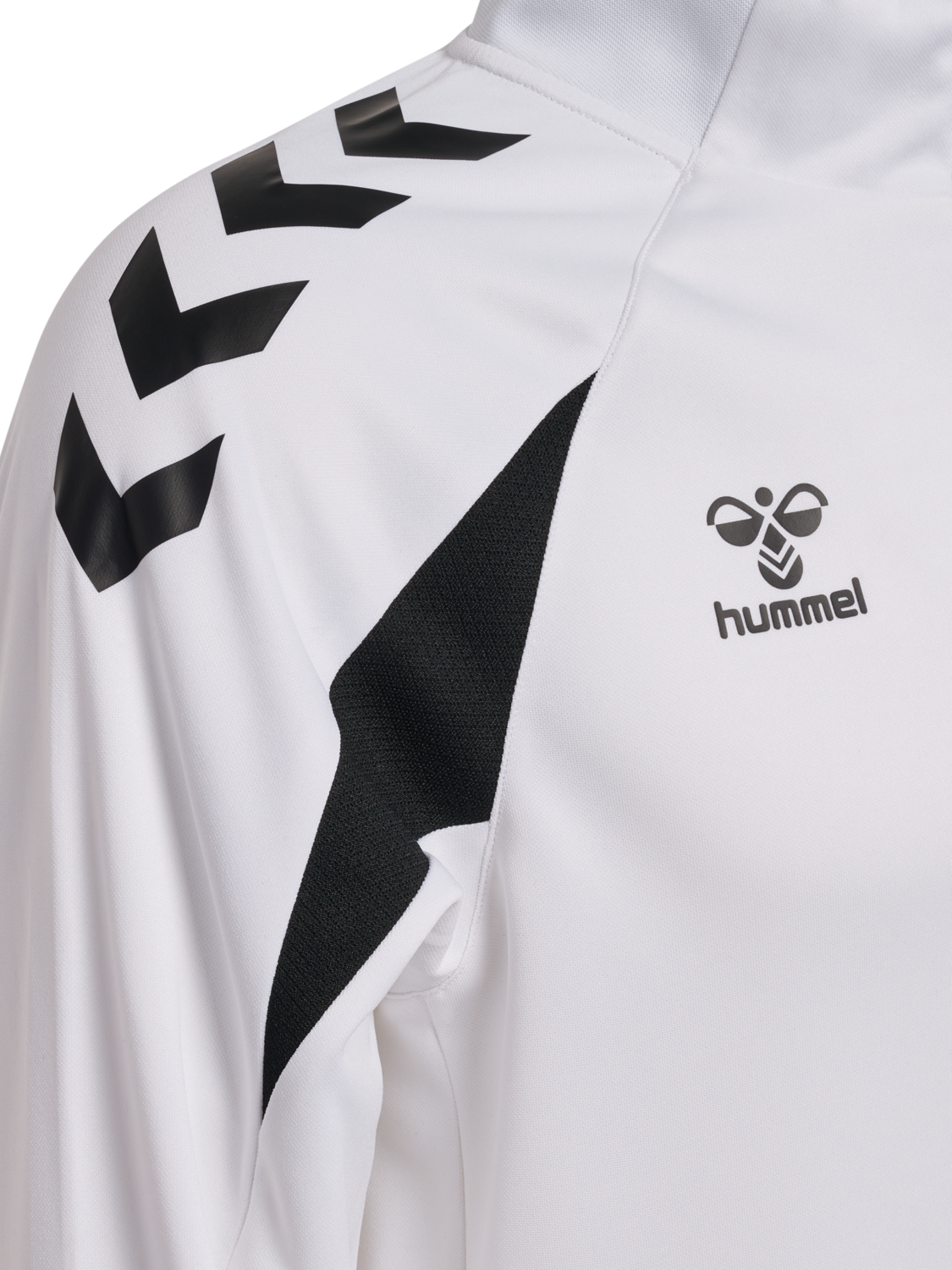 hmlCORE 2.0 HALF ZIP, WHITE/BLACK, packshot