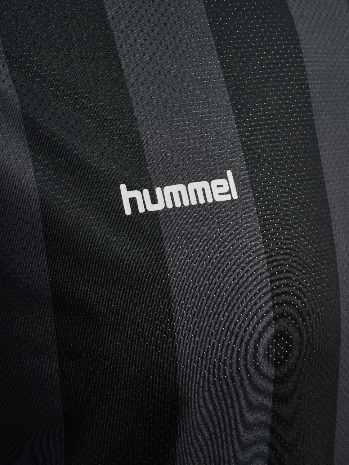 hmlKICK OFF JERSEY L/S, BLACK, packshot