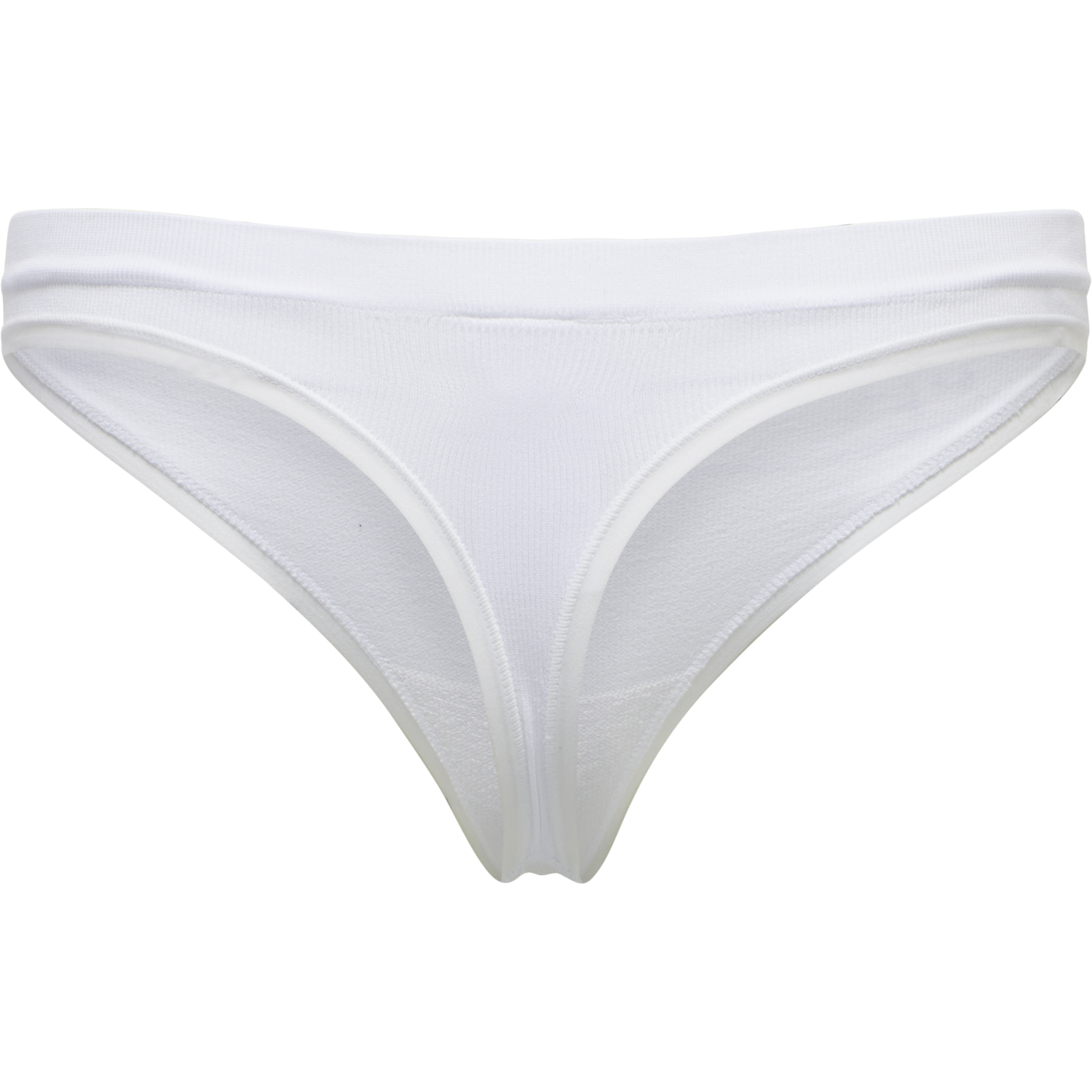 hmlJUNO SEAMLESS THONG, WHITE, packshot