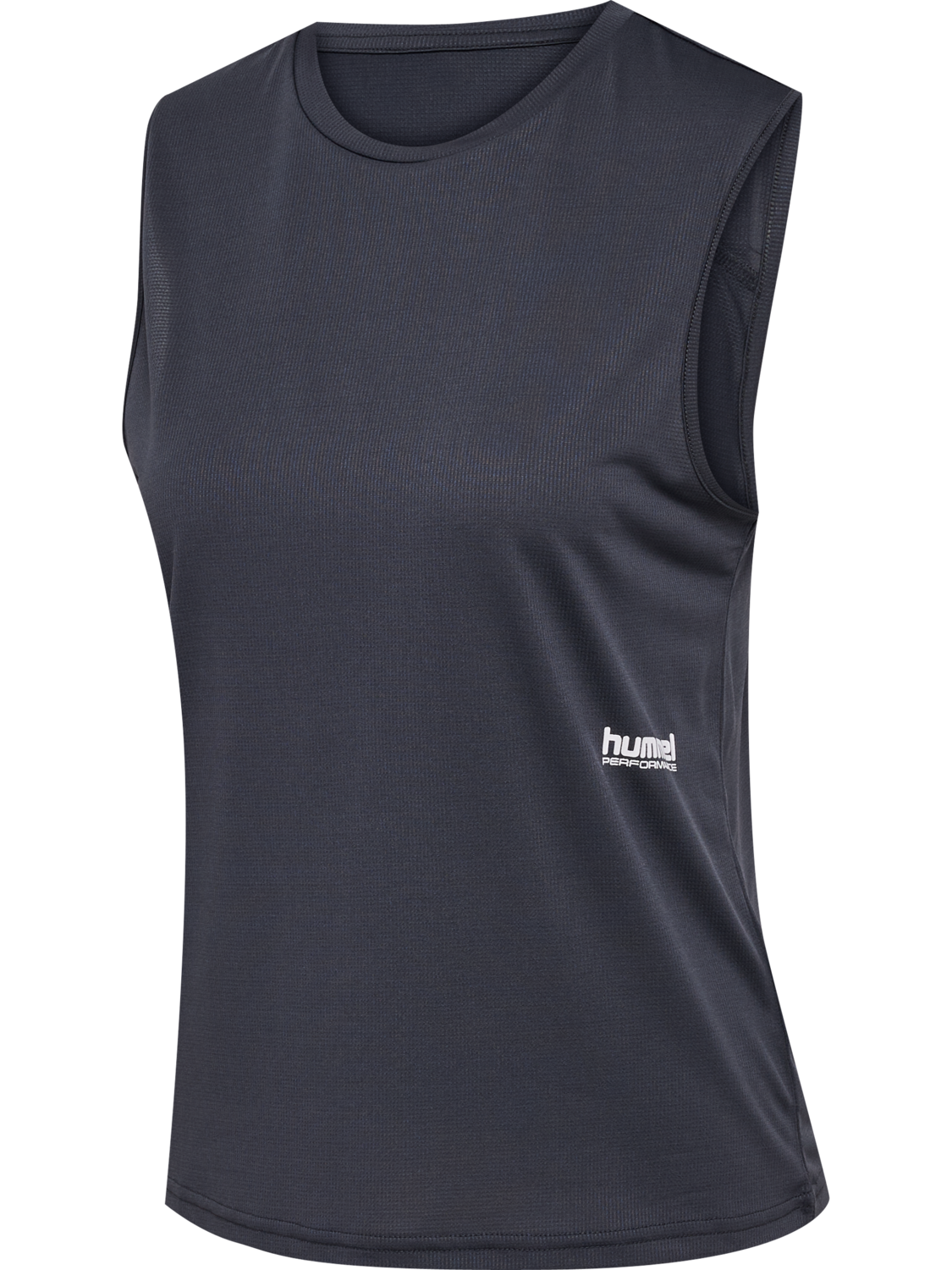 hmlPULSE WORKOUT W TANKTOP, EBONY, packshot