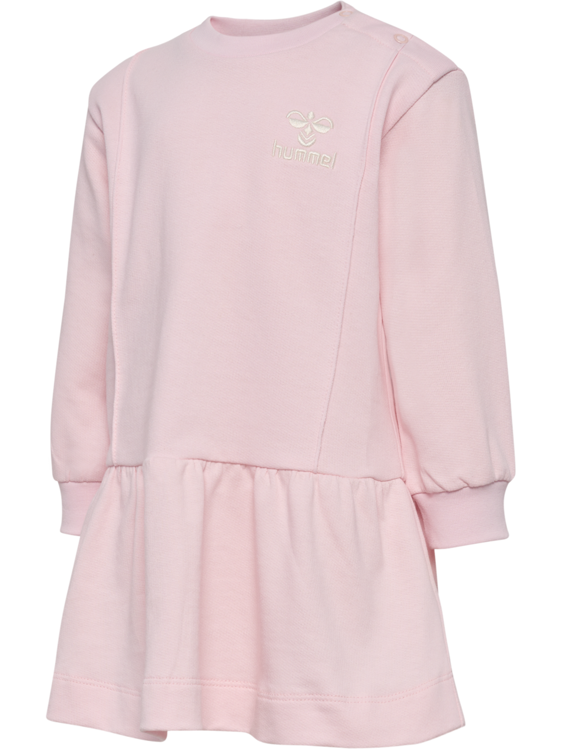 hmlHELLE DRESS L/S, PINK-A-BOO, packshot