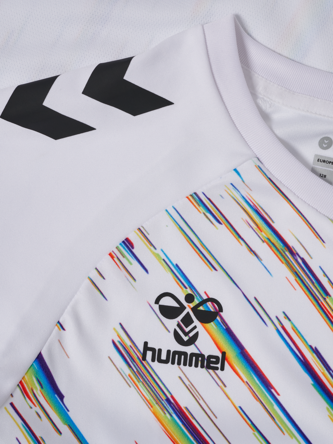 hmlMATCH TRIUMPH JERSEY S/S KIDS, WHITE/MULTICOLOR, packshot