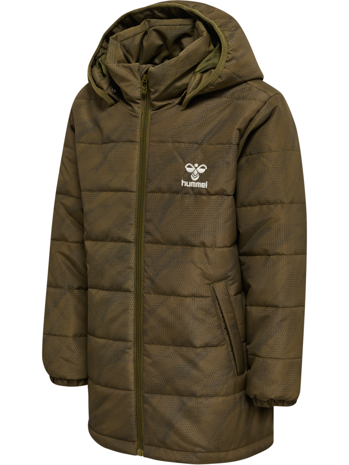 hmlECHO JACKET, DARK OLIVE, packshot