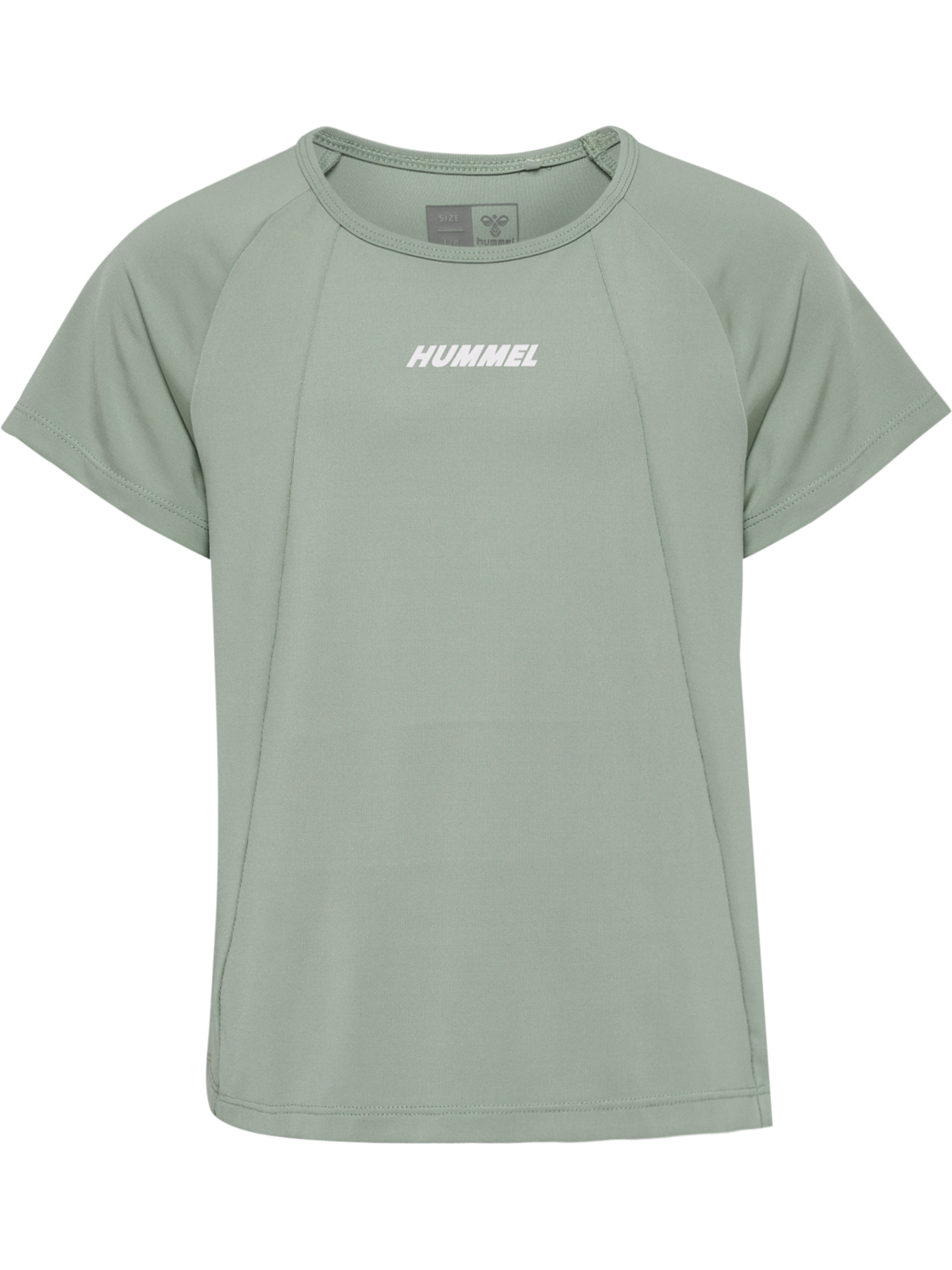 hmlLUNA TOP S/S, ICEBERG GREEN, packshot