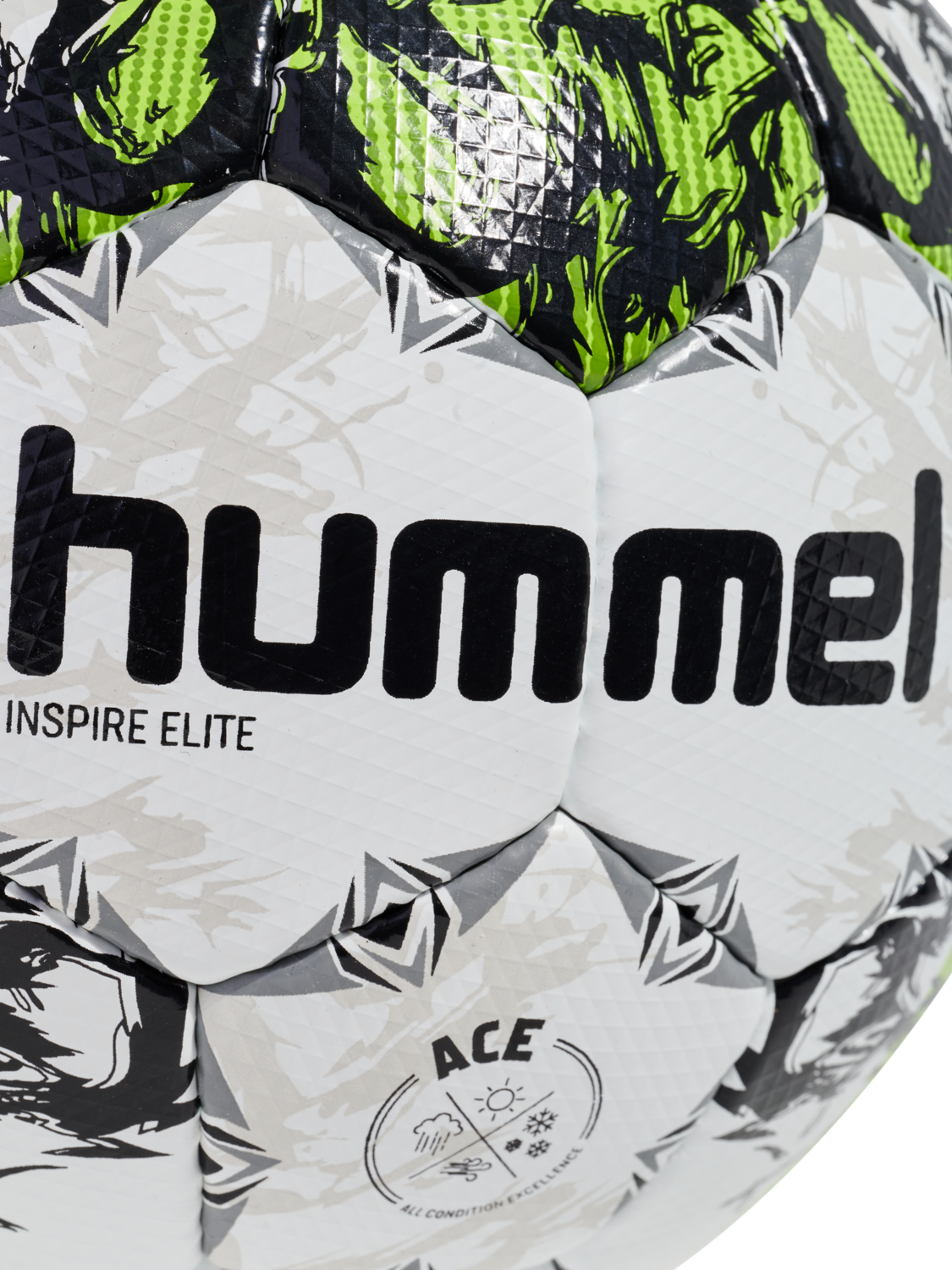 hmlINSPIRE ELITE FB, LIME GREEN/WHITE/GREY, packshot