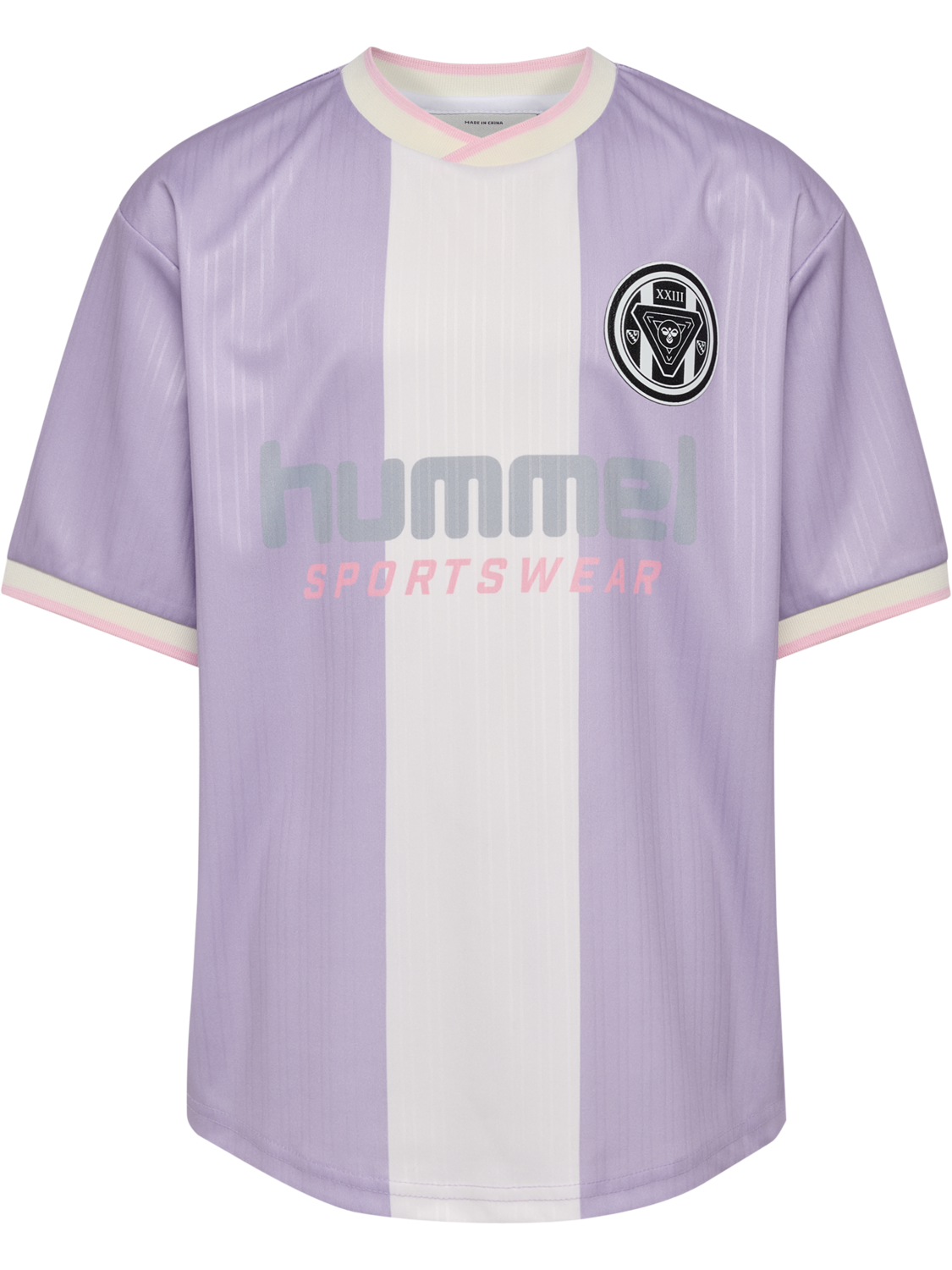 hmlJR LOOSE BALL  JERSEY S/S SET, LAVENDER, packshot