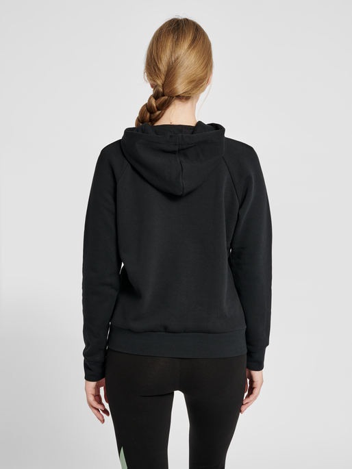 hmlNONI HOODIE, BLACK, model