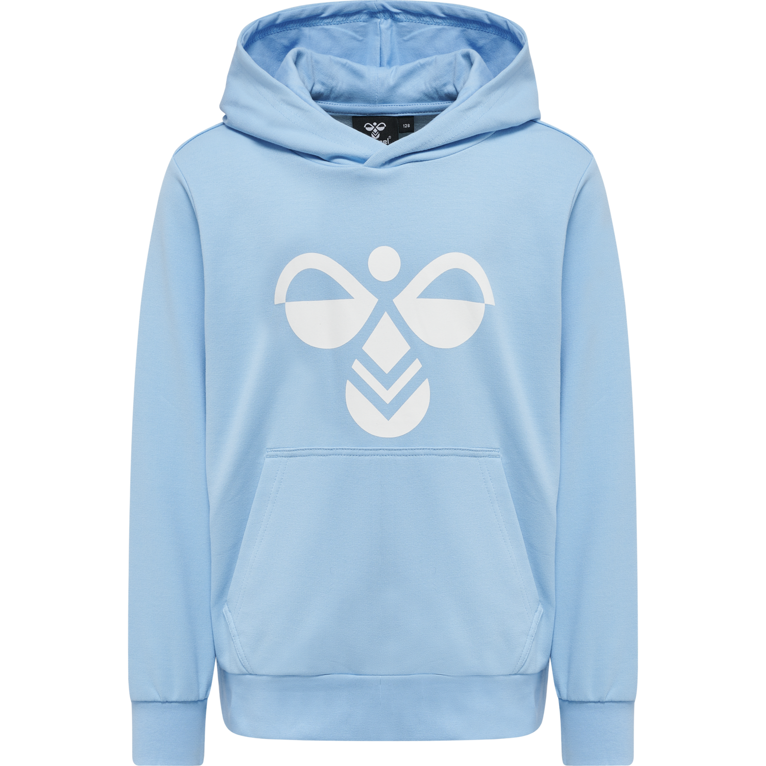 hmlCUATRO HOODIE, AIRY BLUE, packshot