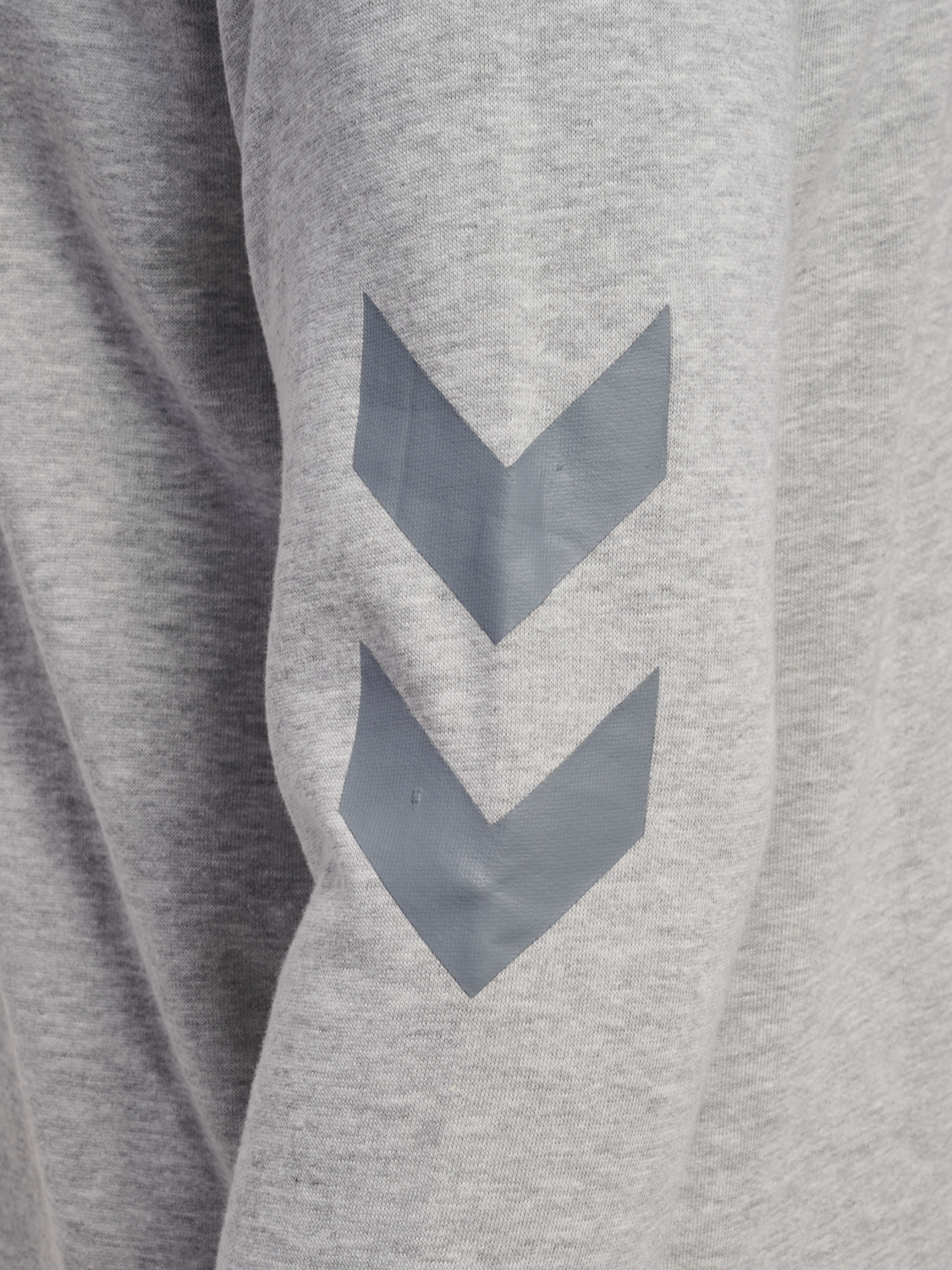 hmlLEGACY ZIP HOODIE, LIGHT GREY MELANGE, packshot