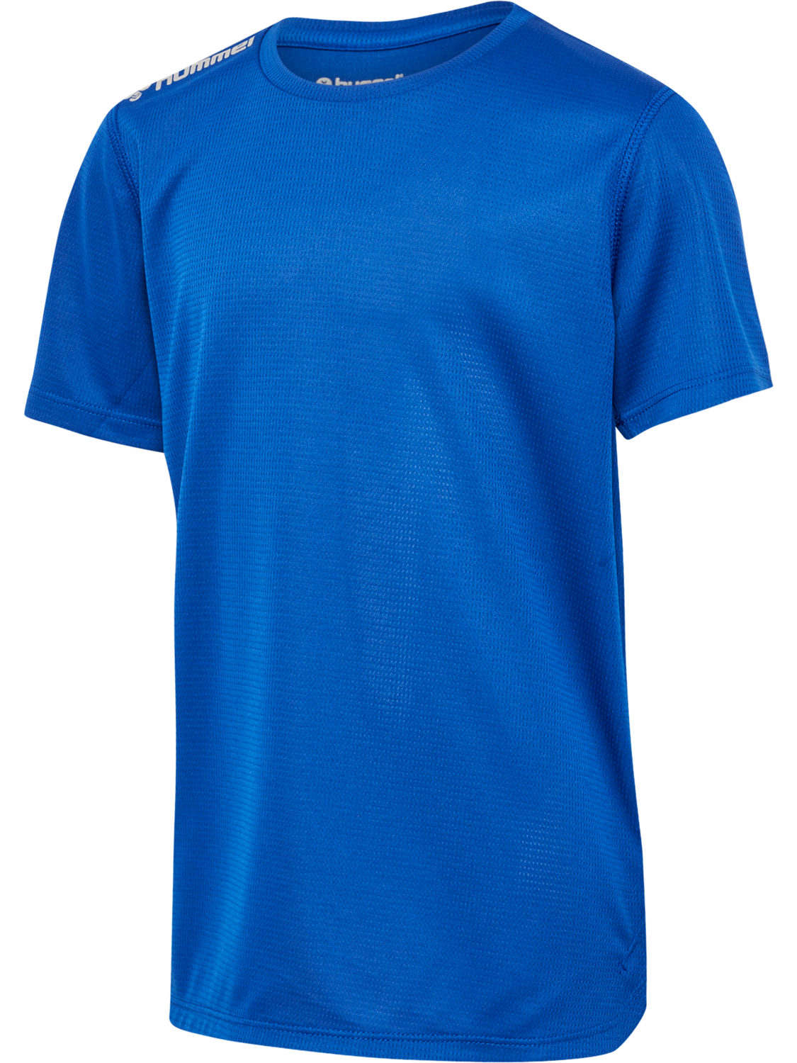 hmlRUN JERSEY S/S KIDS, TRUE BLUE, packshot