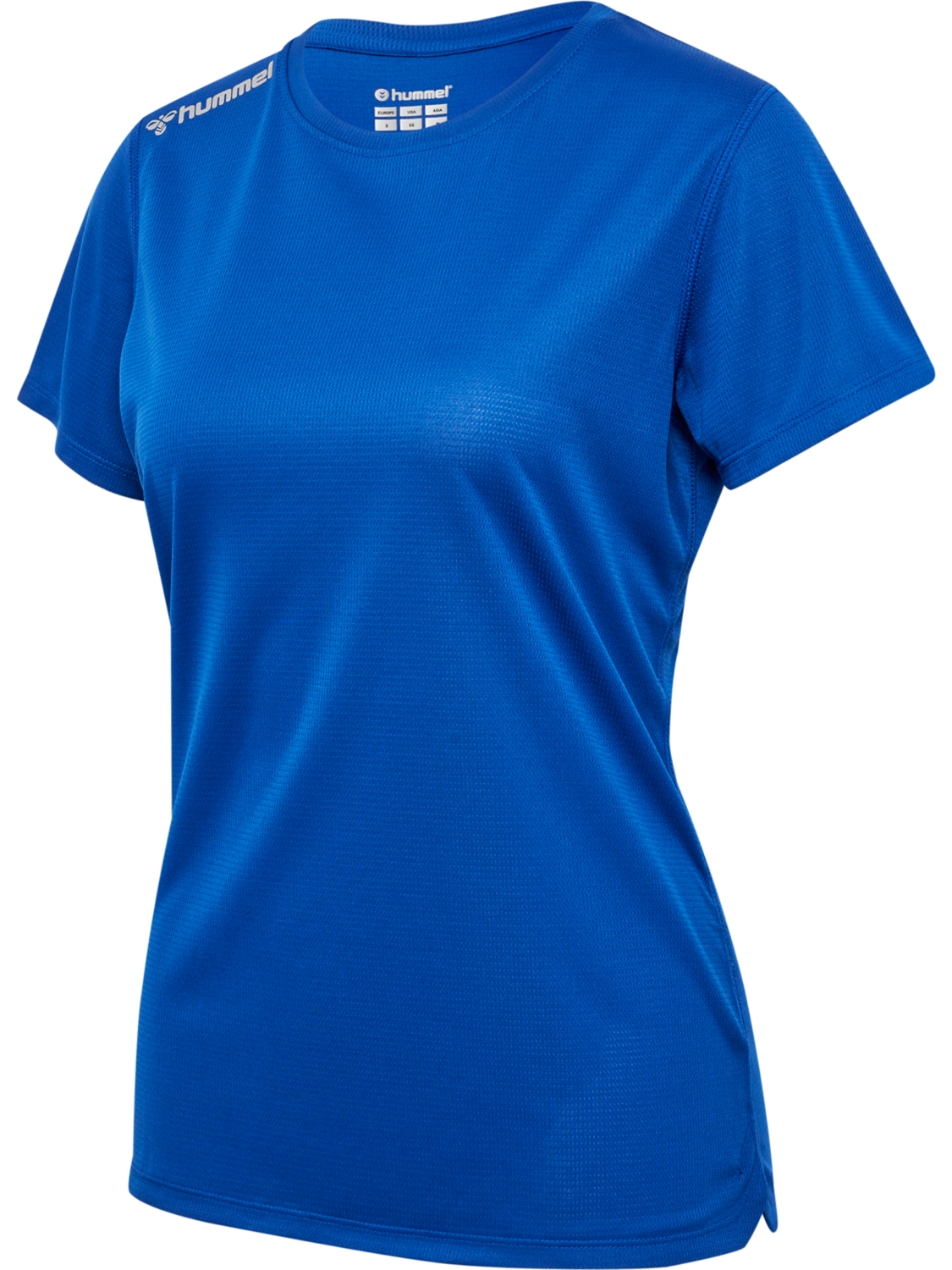 hmlRUN JERSEY S/S WOMAN, TRUE BLUE, packshot