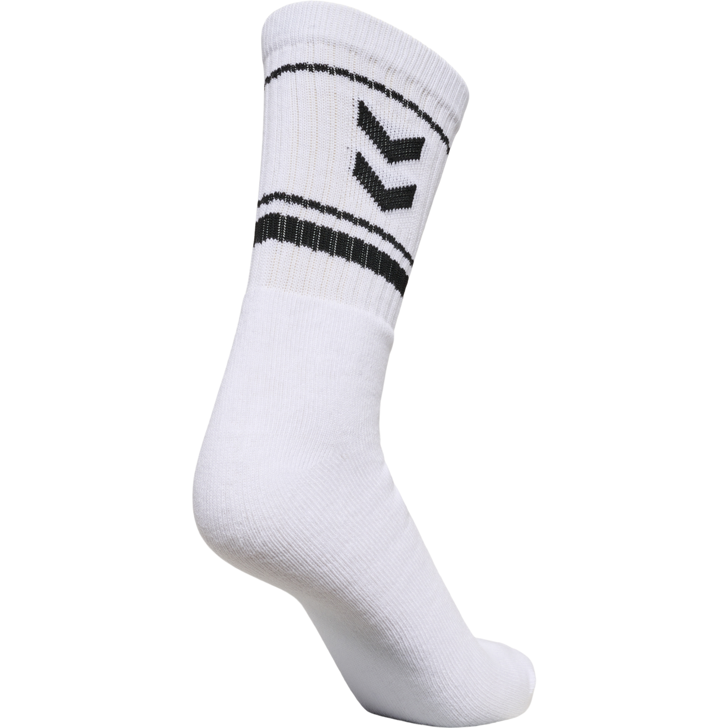 hmlSTRIPE CREW 3-PACK SOCKS, WHITE, packshot